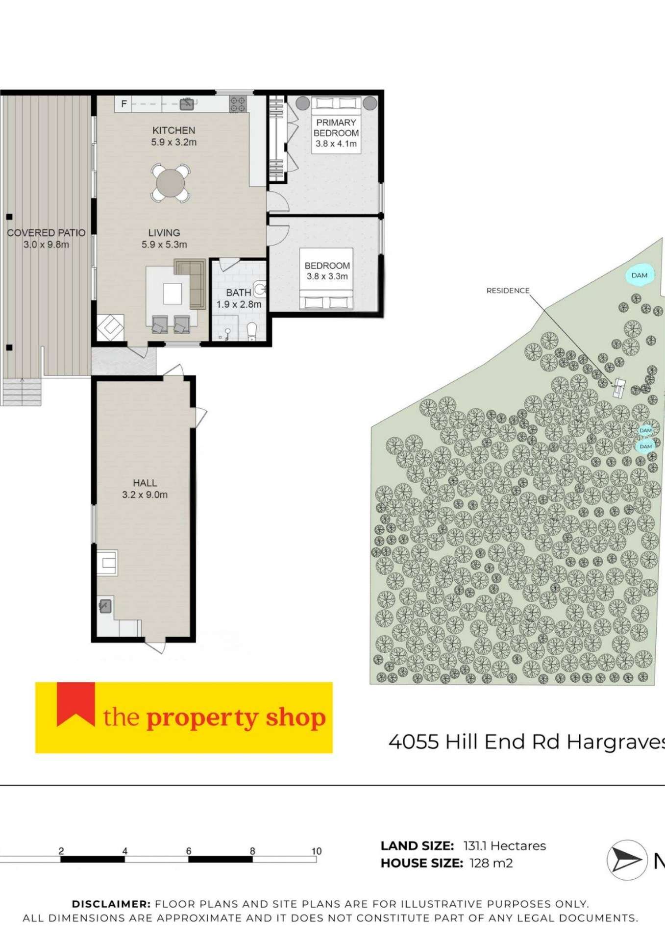 4055 Hill End Road, Mudgee For Sale by Farmbuy.com - floorplan 1