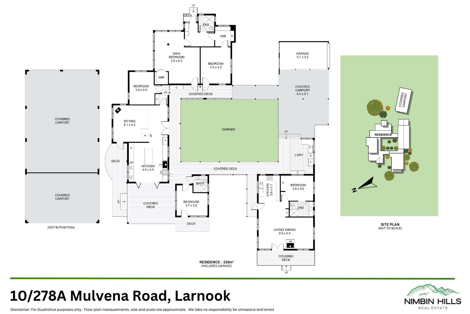 10/278A MULVENA ROAD, Larnook For Sale by Farmbuy.com - floorplan 1