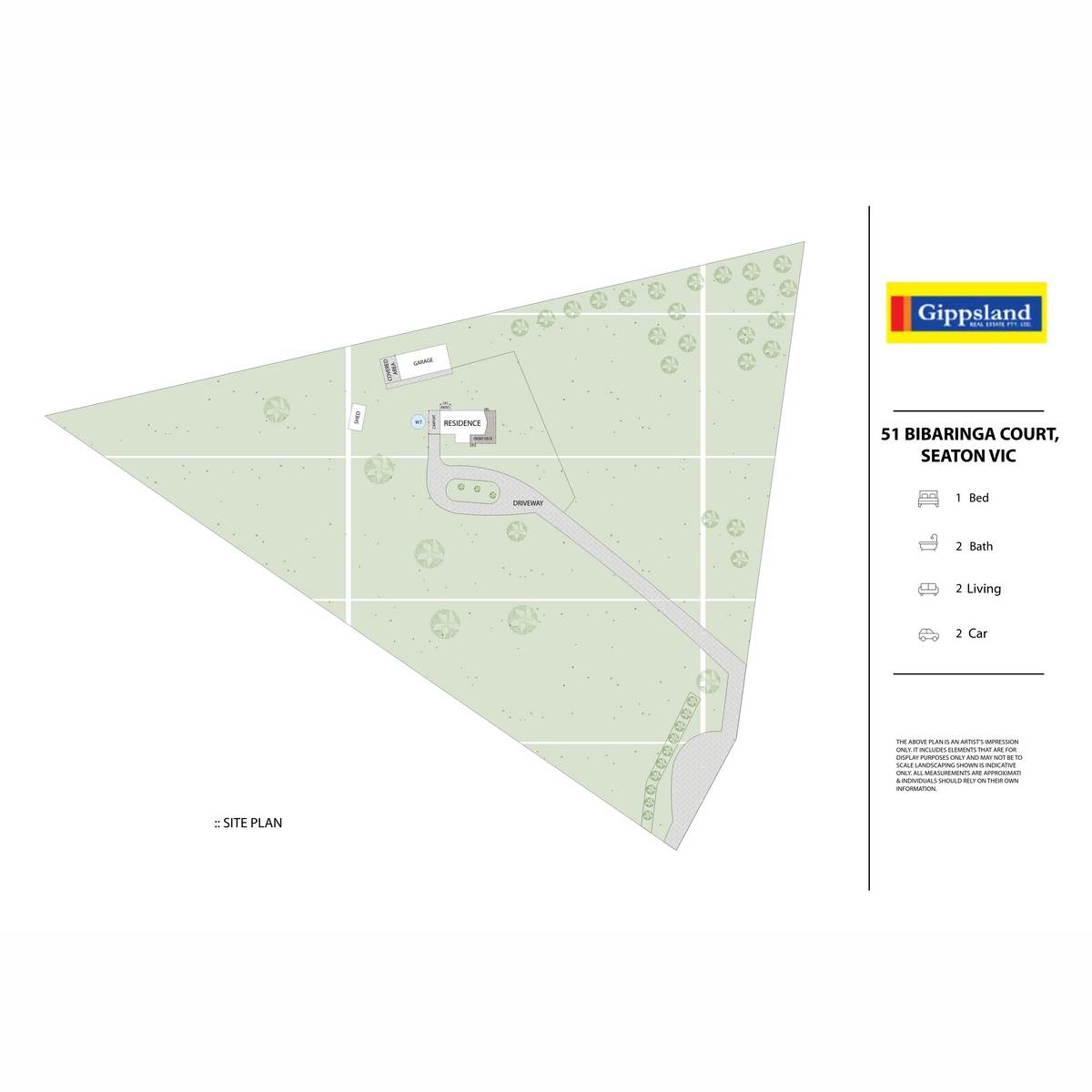 51 Bibaringa Court, Seaton For Sale by Farmbuy.com - floorplan 2