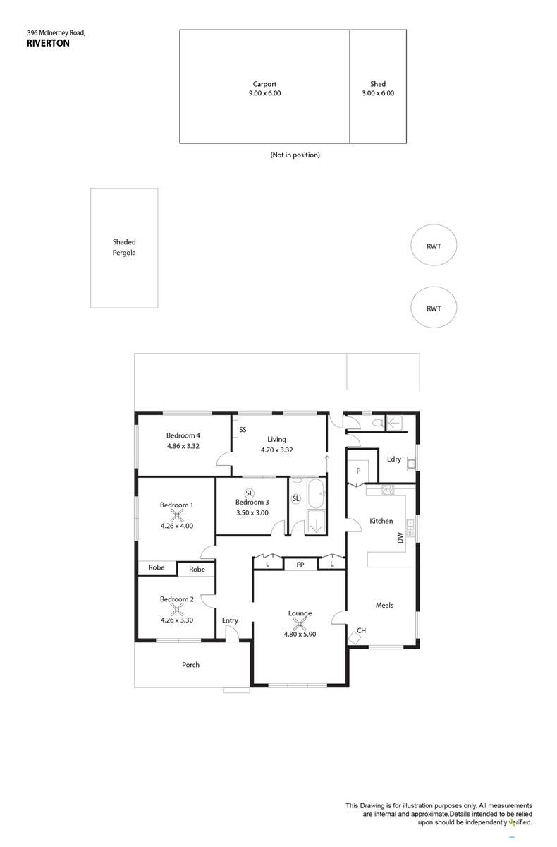 396 McInerney Road, Riverton For Sale by Farmbuy.com - floorplan 1