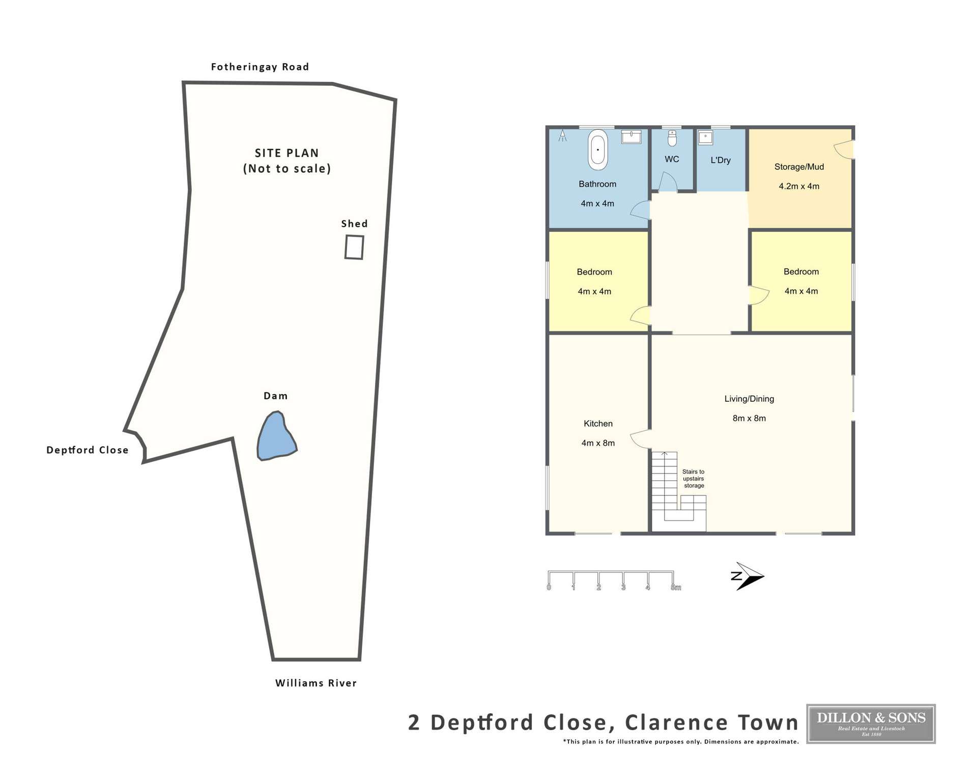 2 Deptford Close, Clarence Town For Sale by Farmbuy.com - floorplan 1