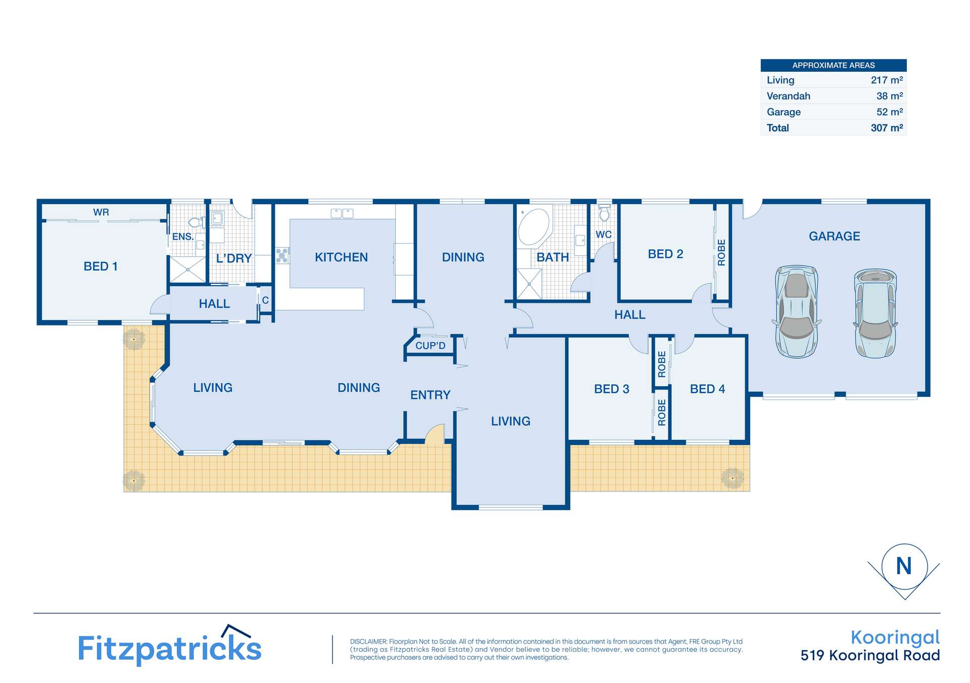 519 Kooringal Road, Kooringal For Sale by Farmbuy.com - floorplan 1