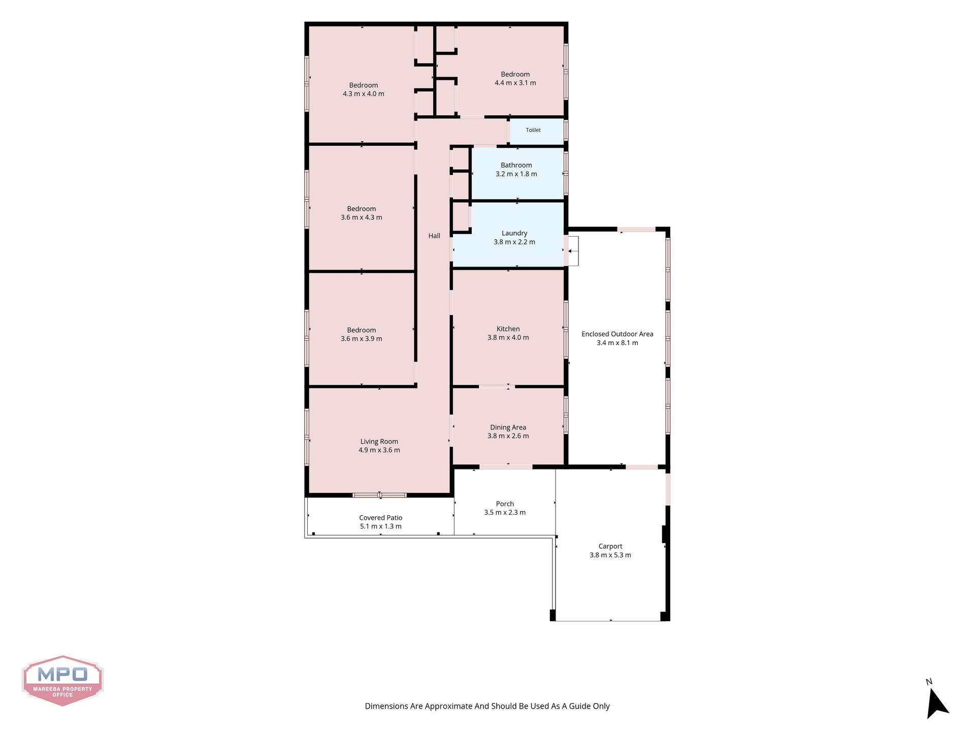 64 Sides Road, Julatten For Sale by Farmbuy.com - floorplan 1