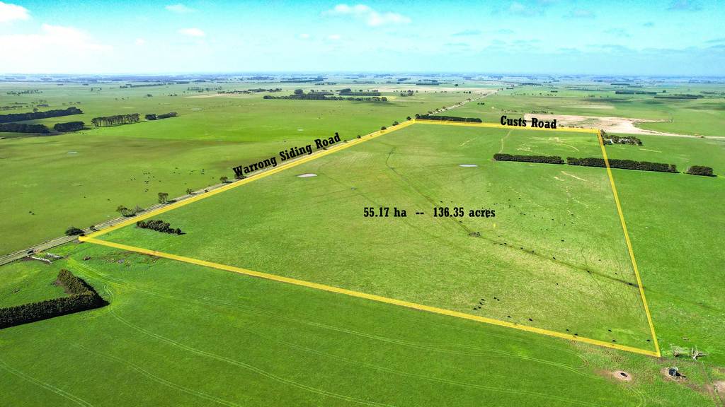 Lot 2&comma; Warrong Siding Road & Custs Road, Warrong VIC 3283