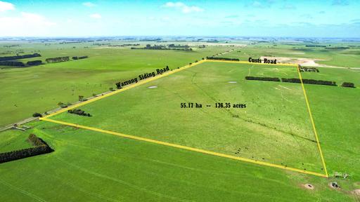 Lot 2&comma; Warrong Siding Road & Custs Road, Warrong VIC 3283
