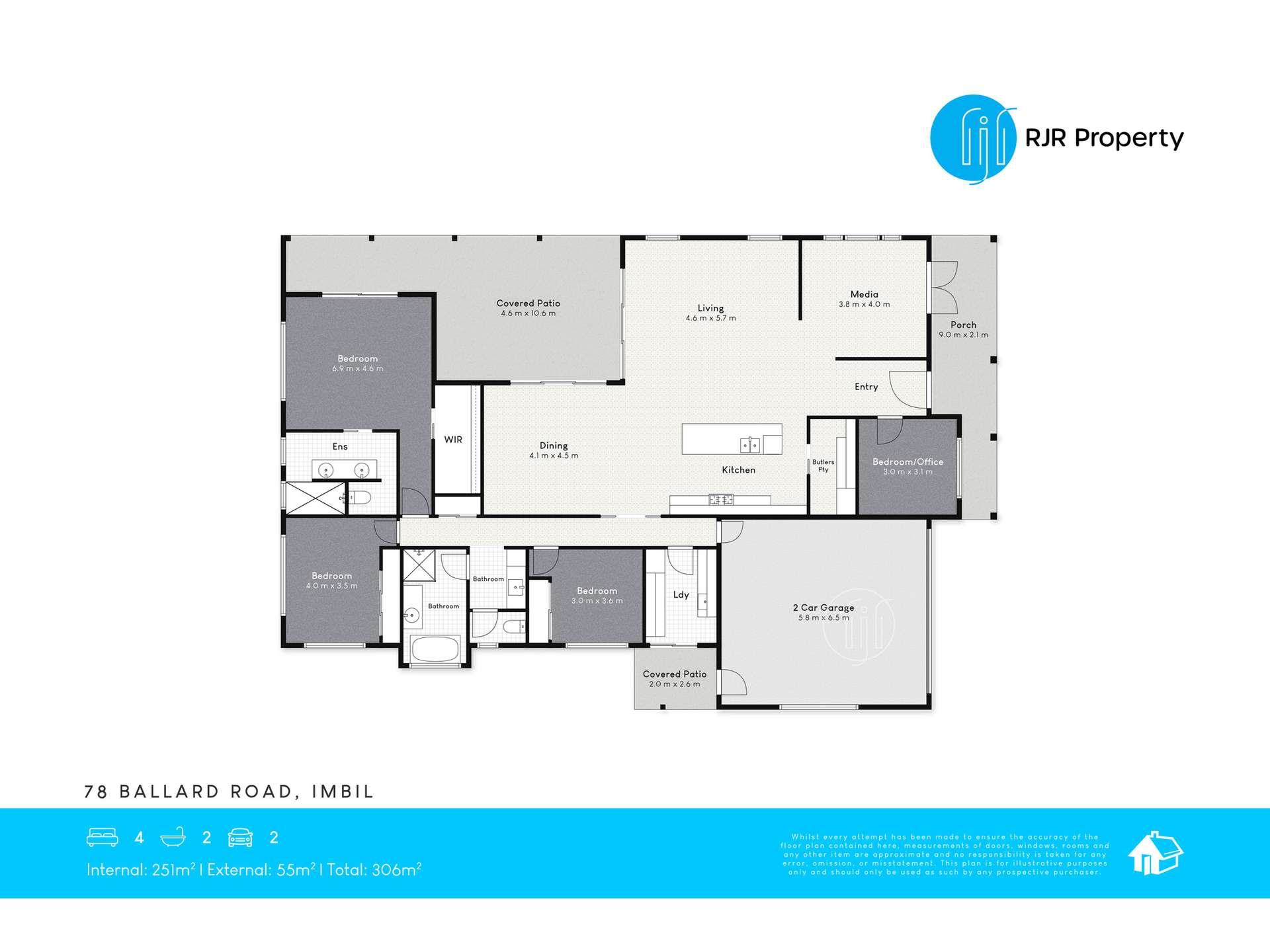 78 Ballard Road, Imbil For Sale by Farmbuy.com - floorplan 1