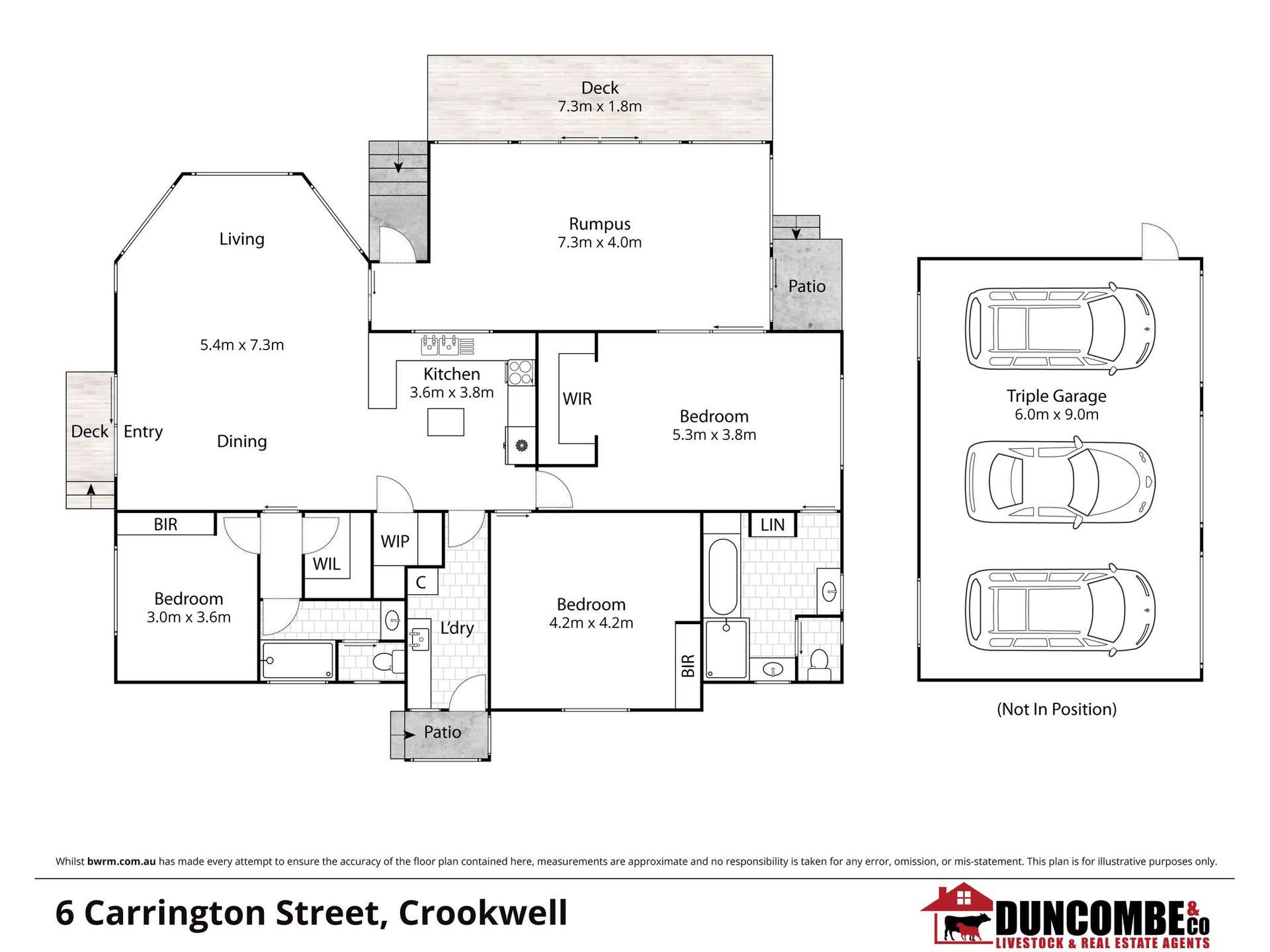 6 Carrington Street, Crookwell For Sale by Farmbuy.com - floorplan 1