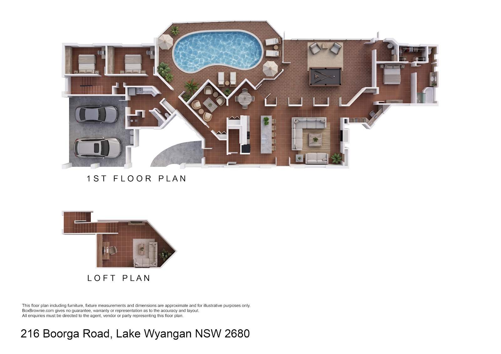 216 Boorga Road, Lake Wyangan For Sale by Farmbuy.com - floorplan 1