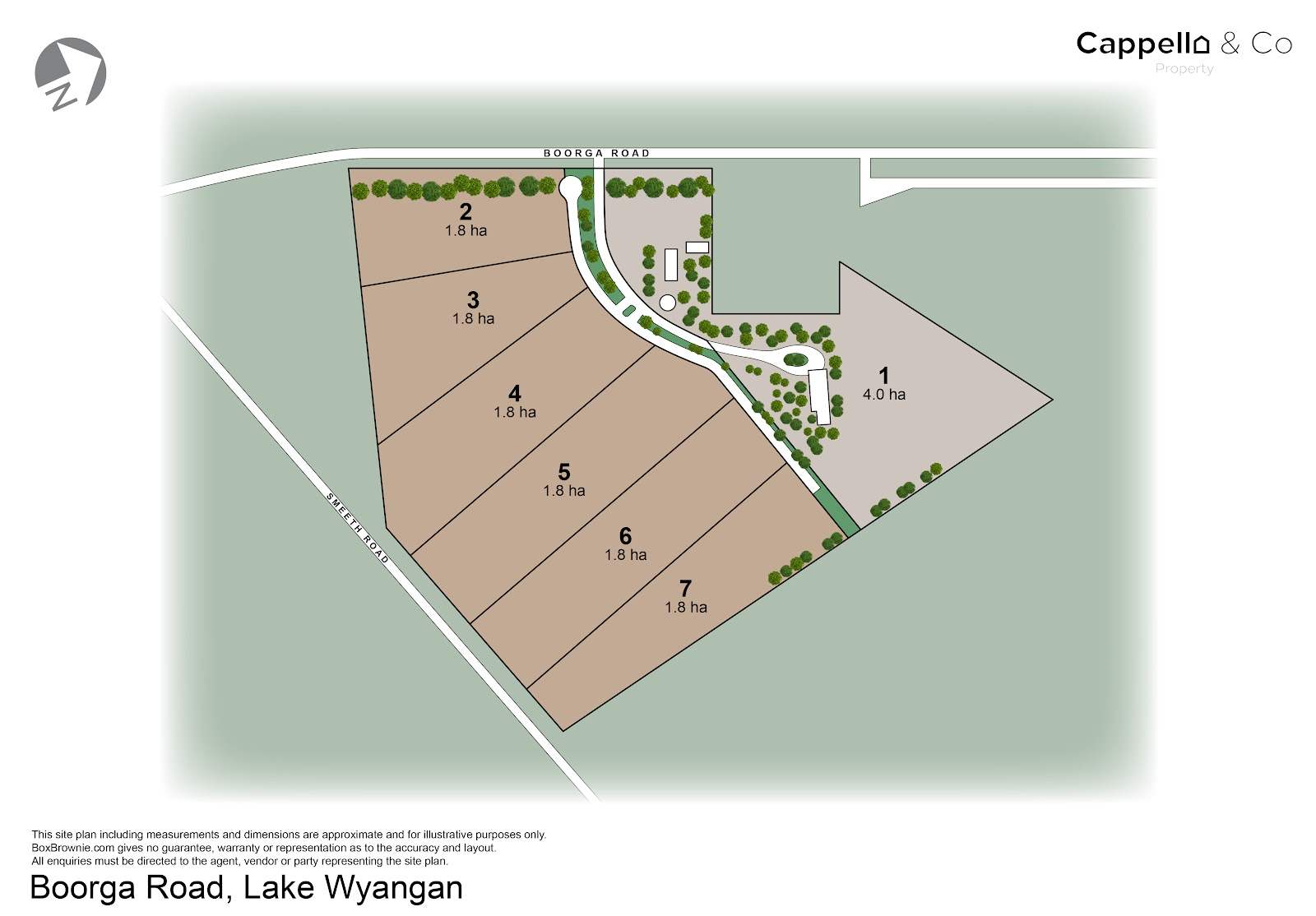 216 Boorga Road, Lake Wyangan For Sale by Farmbuy.com - floorplan 2