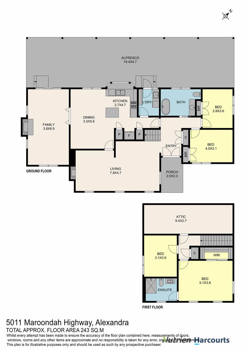 5011 Maroondah Highway, Alexandra For Sale by Farmbuy.com - floorplan 1