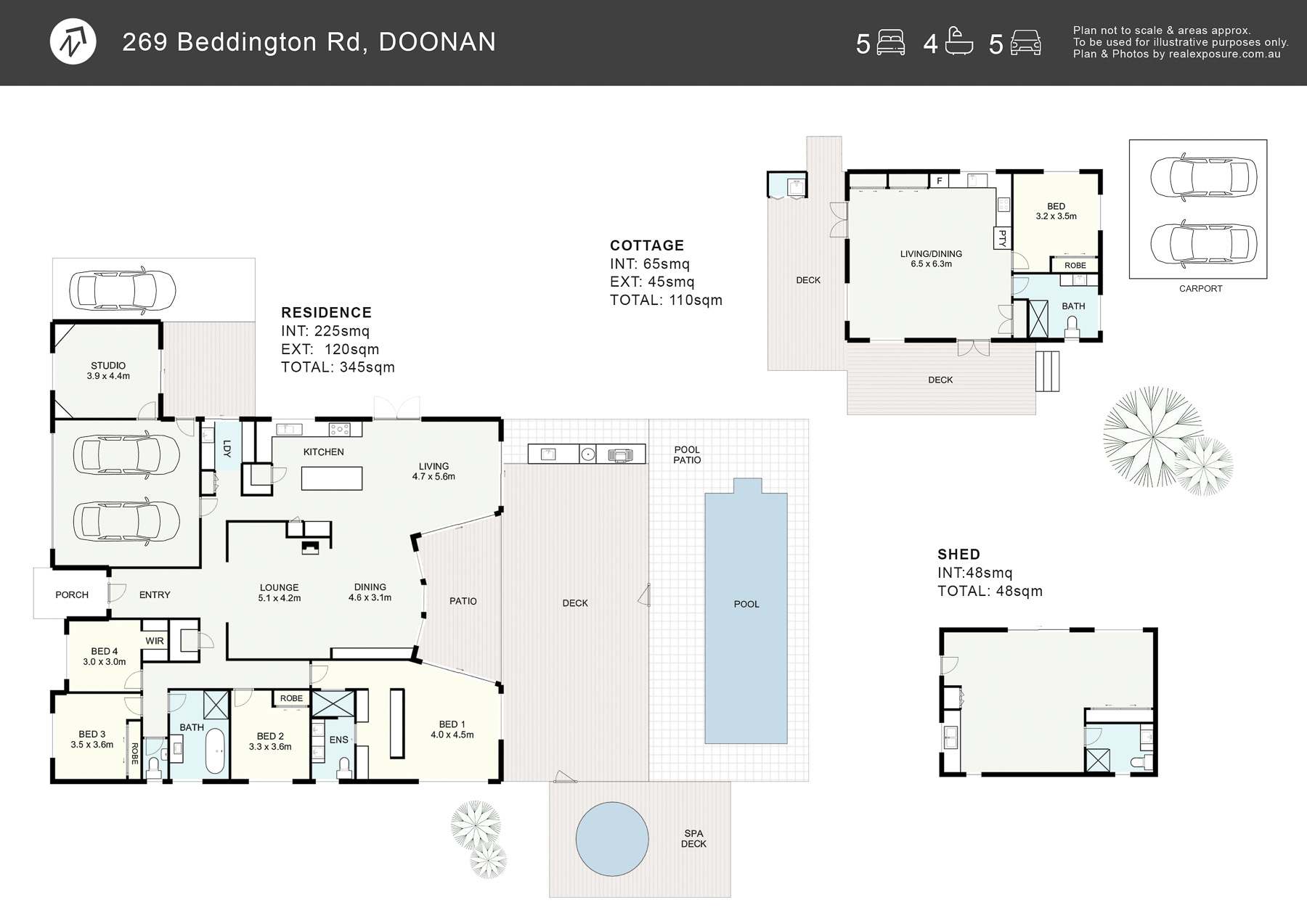 269 Beddington Road, Doonan For Sale by Farmbuy.com - floorplan 1