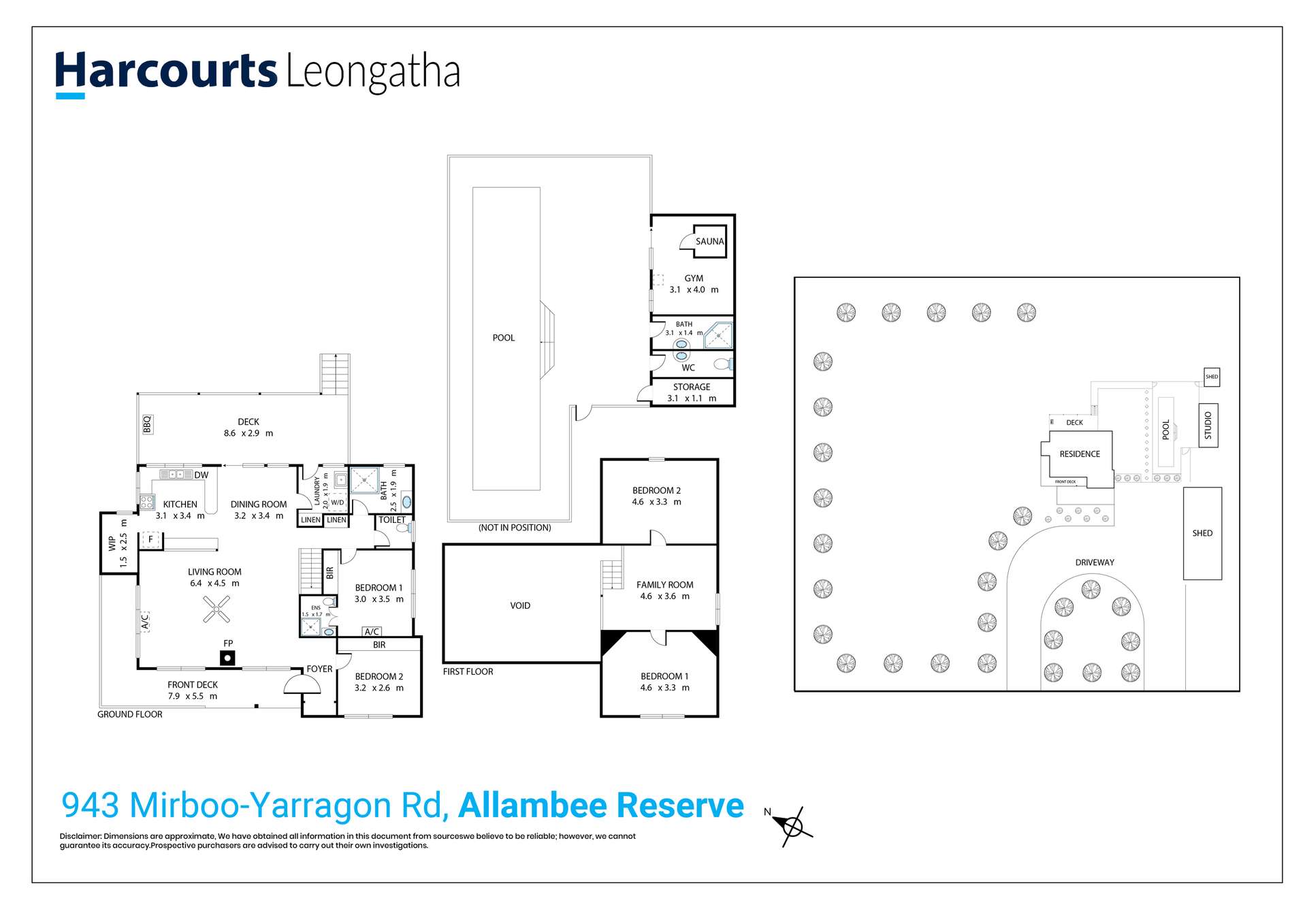 943 Mirboo-Yarragon Road, Allambee For Sale by Farmbuy.com - floorplan 1