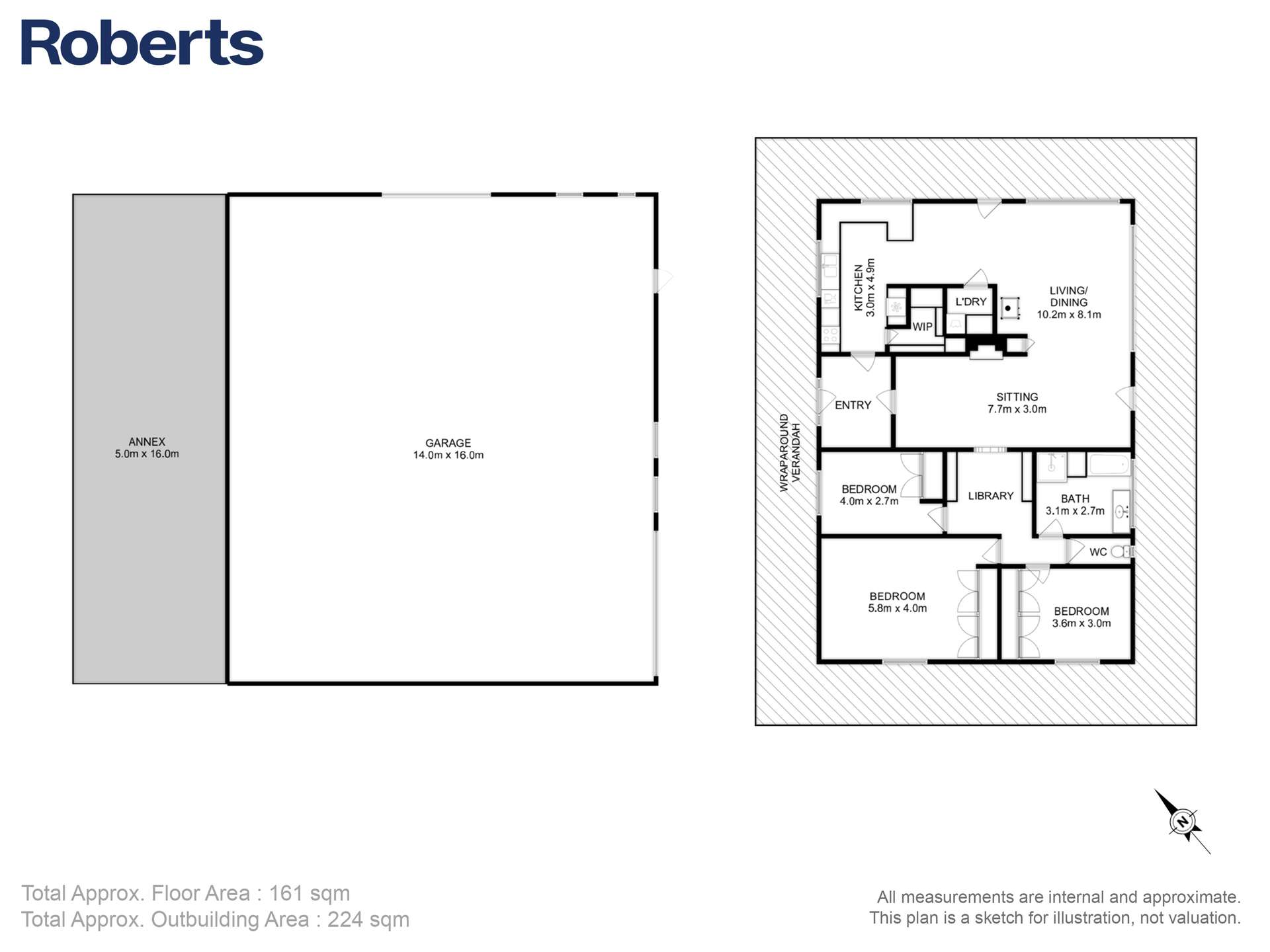 30 Clark Street, Dunalley For Sale by Farmbuy.com - floorplan 1