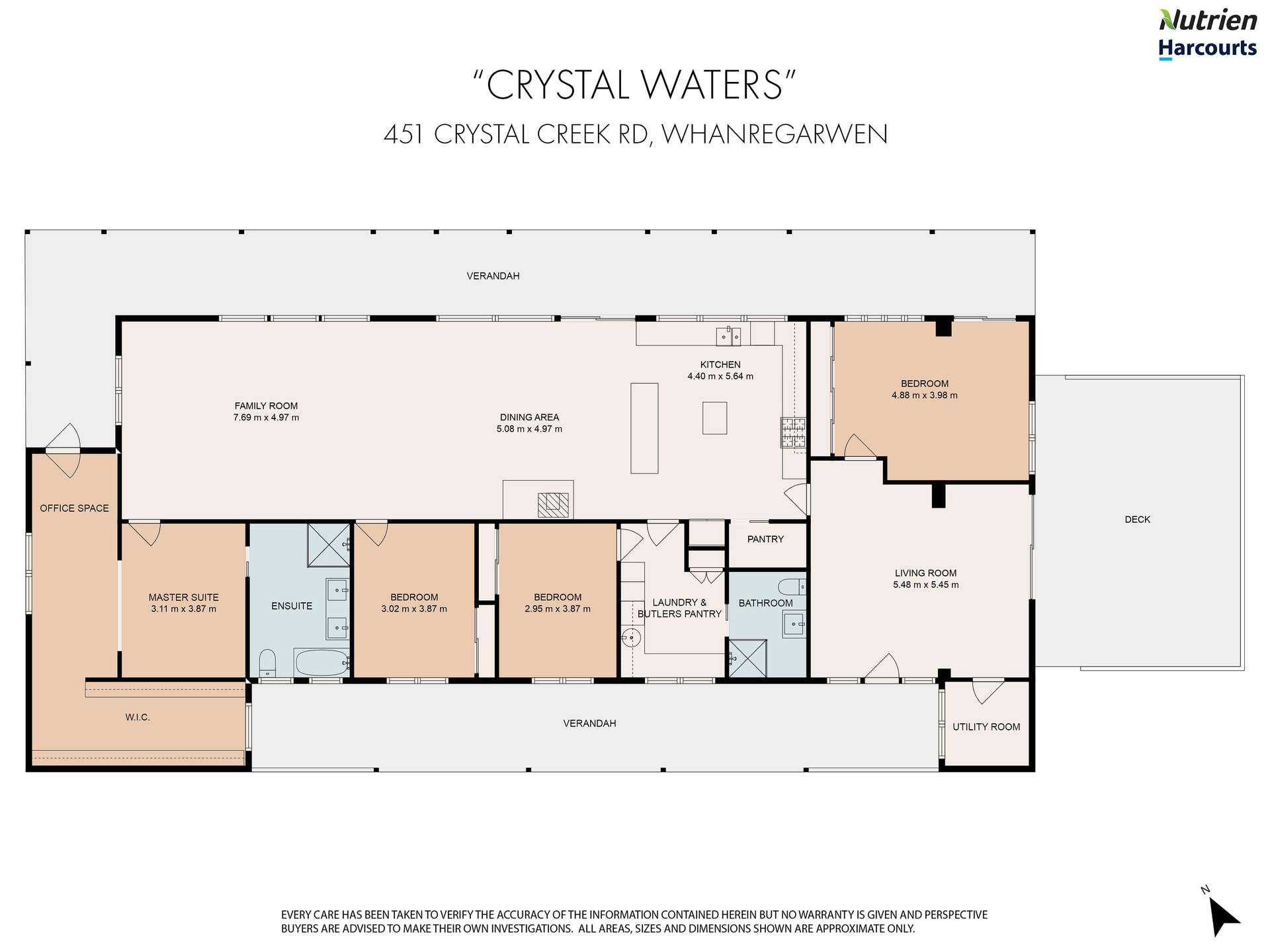 451 Crystal Creek Road, Whanregarwen For Sale by Farmbuy.com - floorplan 2