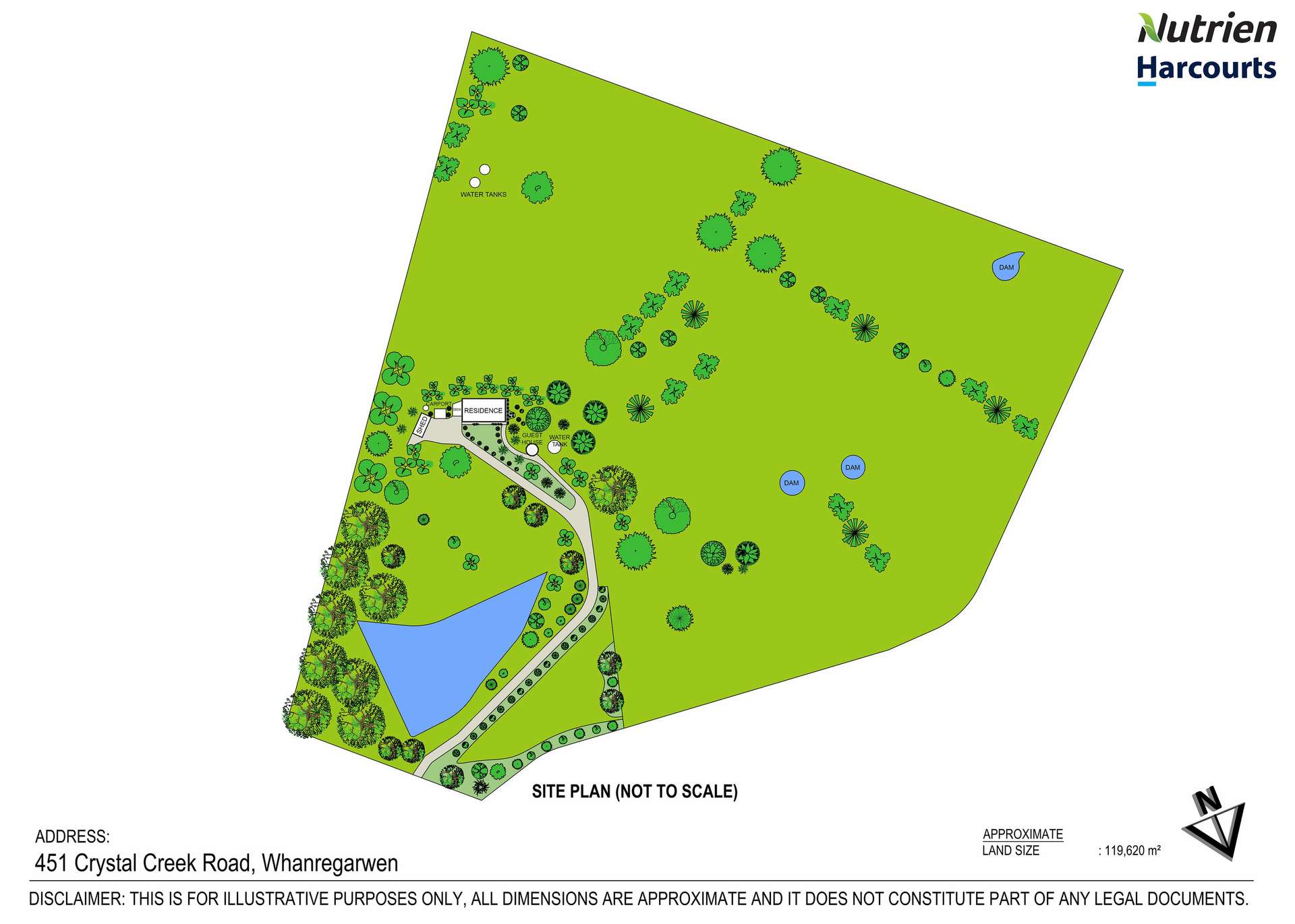 451 Crystal Creek Road, Whanregarwen For Sale by Farmbuy.com - floorplan 1