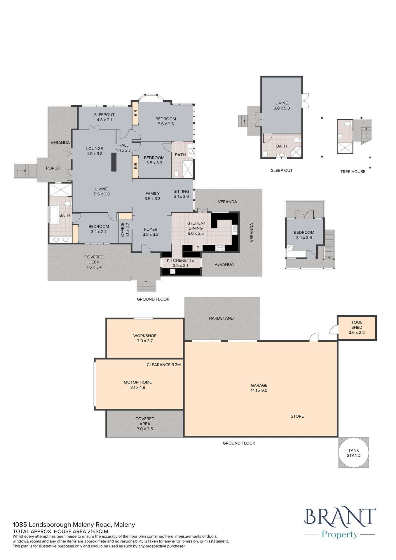 1085 Landsborough Maleny Road, Maleny For Sale by Farmbuy.com - floorplan 1
