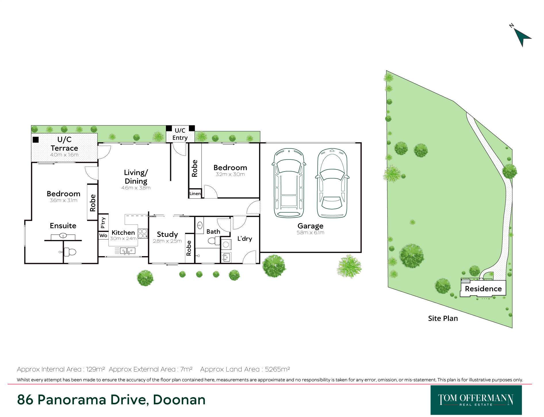 86 Panorama Drive, Doonan Auction by Farmbuy.com - floorplan 1