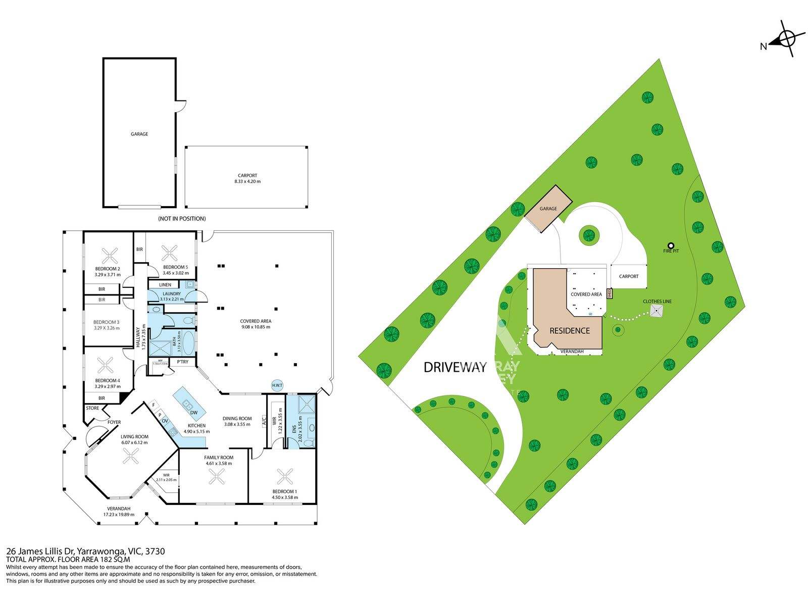 26 James Lillis Drive, Yarrawonga For Sale by Farmbuy.com - floorplan 1