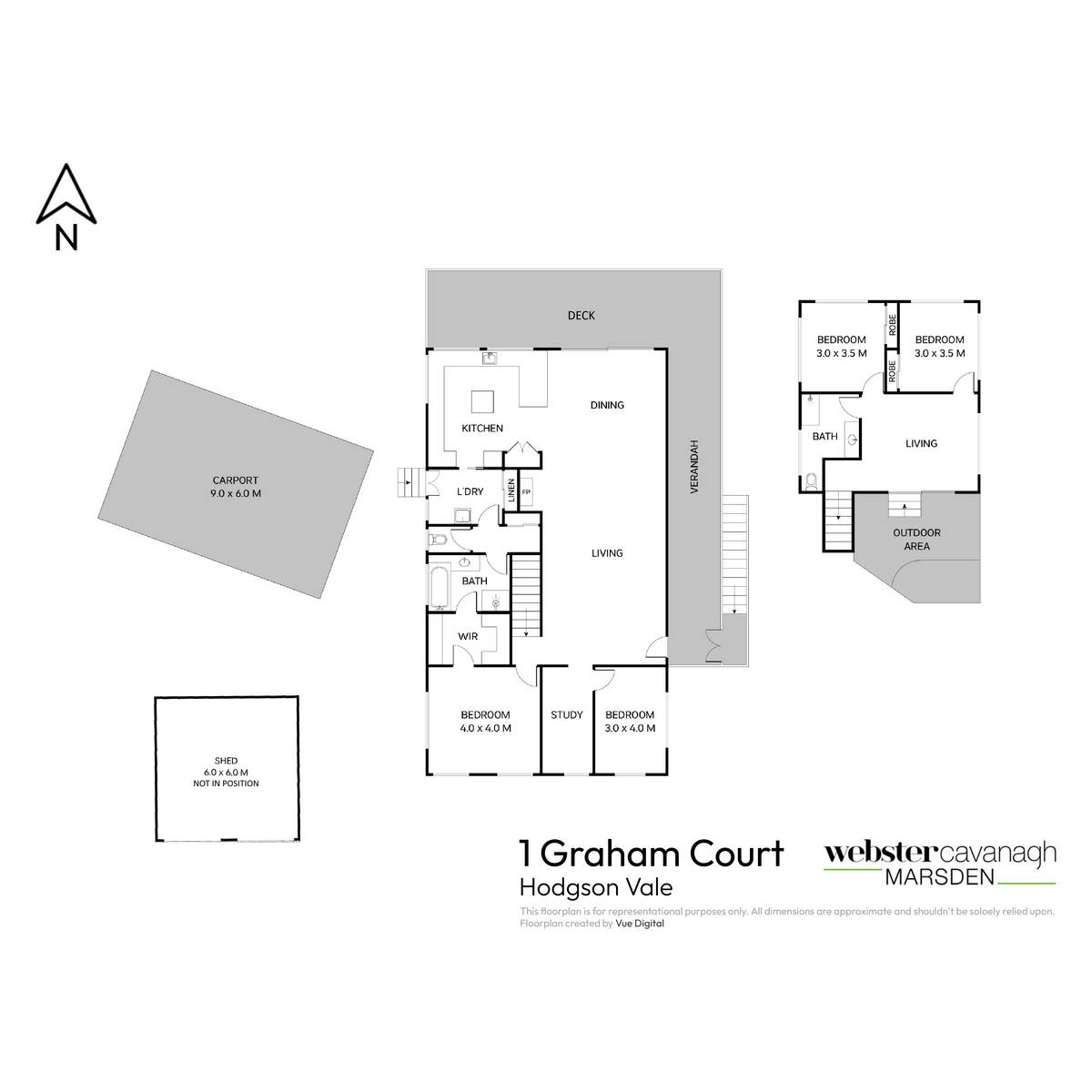 1 Graham Court, Hodgson Vale For Sale by Farmbuy.com - floorplan 1