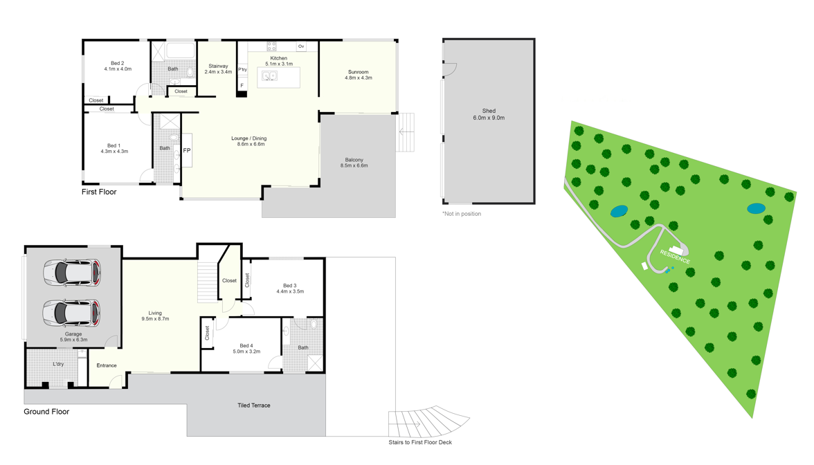 121 Rodney Road, Mount Vincent For Sale by Farmbuy.com - floorplan 1