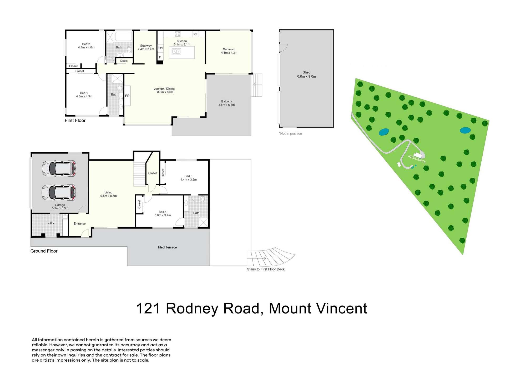 121 Rodney Road, Mount Vincent For Sale by Farmbuy.com - floorplan 1