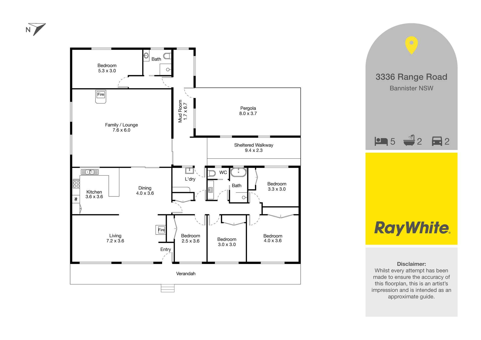 3336 Range Road Bannister Via, Crookwell Auction by Farmbuy.com - floorplan 1