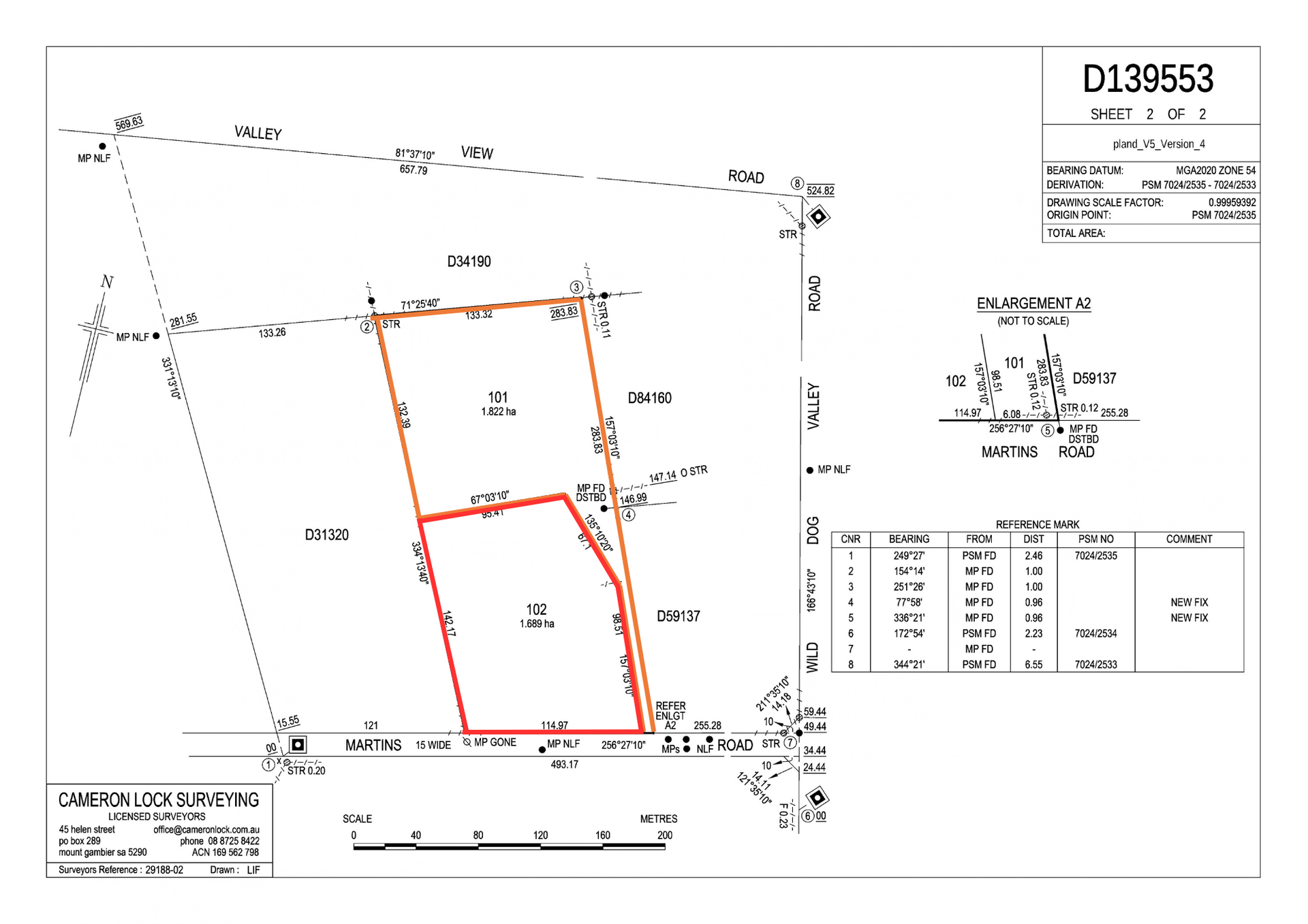 34 Martins Road, Naracoorte For Sale by Farmbuy.com - floorplan 2