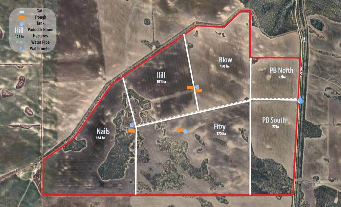 Section 6 Kopi West Road, Warramboo For Sale by Farmbuy.com - floorplan 1