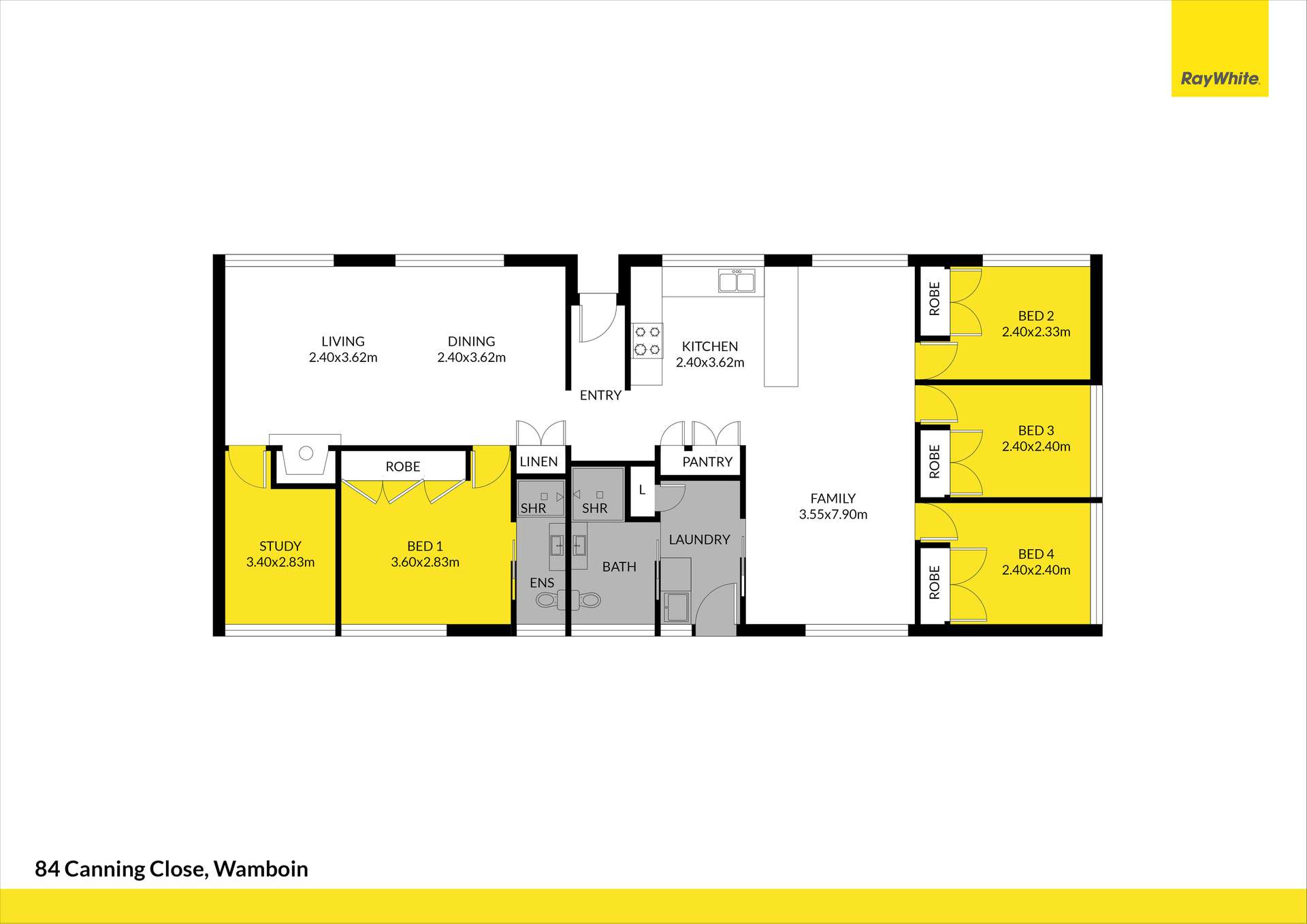 84 Canning Close, Wamboin For Sale by Farmbuy.com - floorplan 1