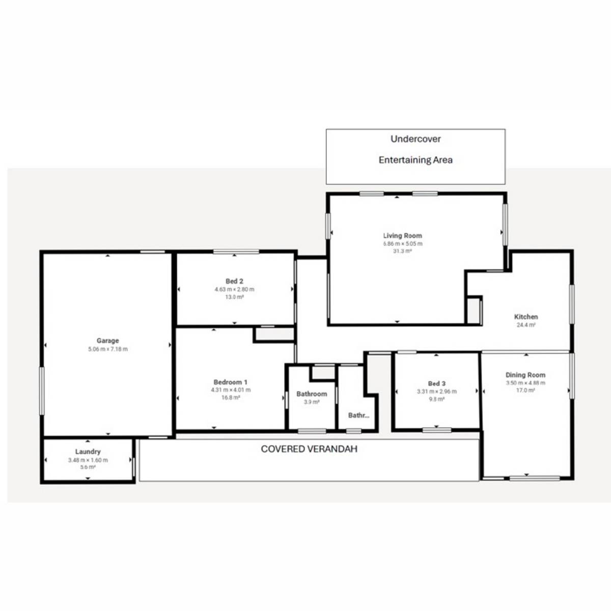10 Pine Hill Road, Gunnedah For Sale by Farmbuy.com - floorplan 1