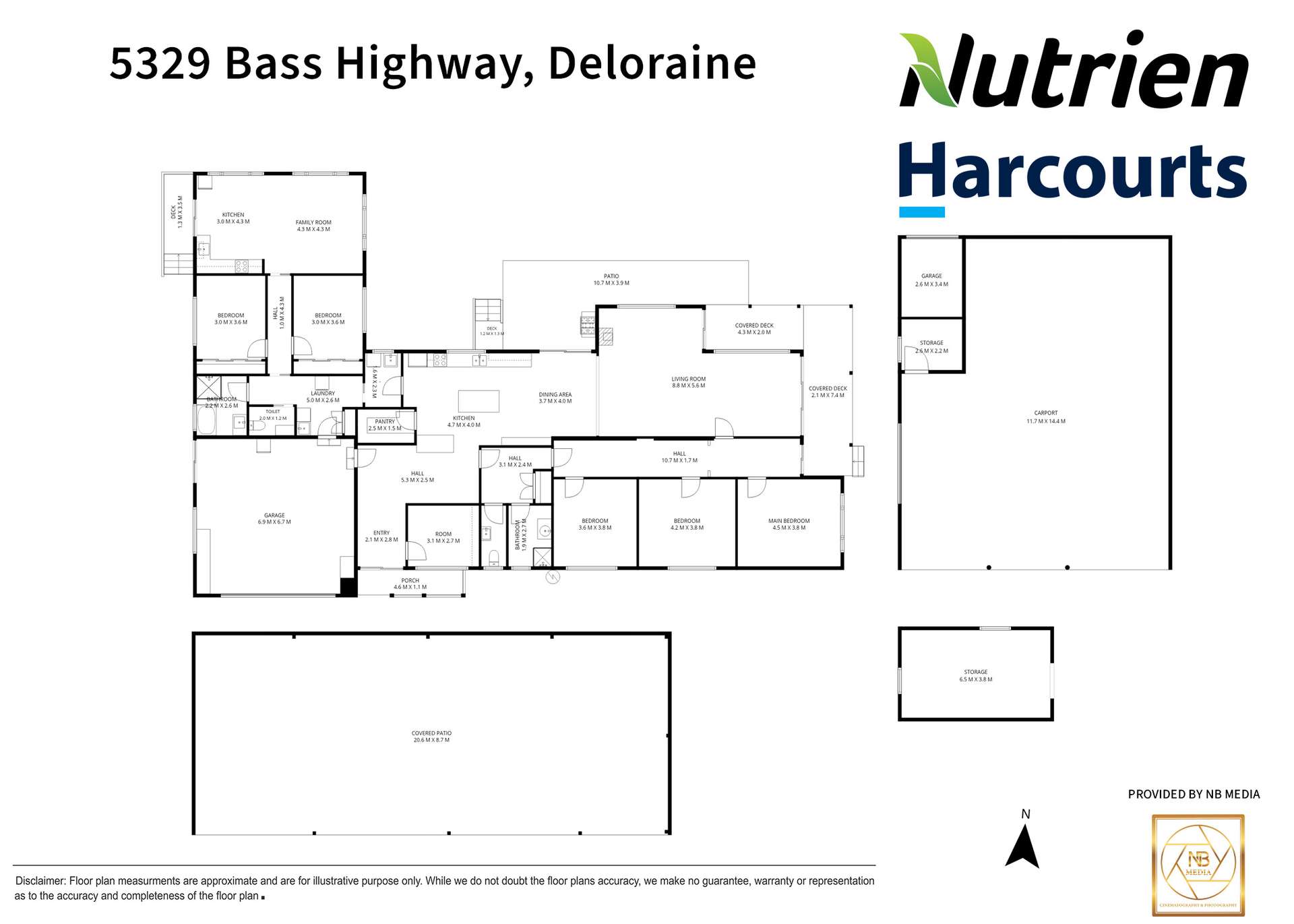 5329 Bass Highway, Deloraine For Sale by Farmbuy.com - floorplan 1