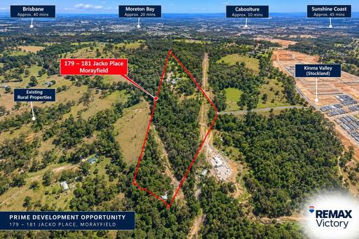 Farm For Sale - QLD - Morayfield - 4506 - OVER 39 ACRES - RARE OPPORTUNITY - 179-181 JACKO PLACE, MORAYFIELD 