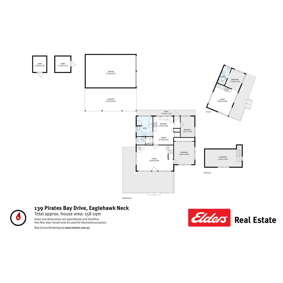 139 Pirates Bay Drive, Eaglehawk Neck For Sale by Farmbuy.com - floorplan 1