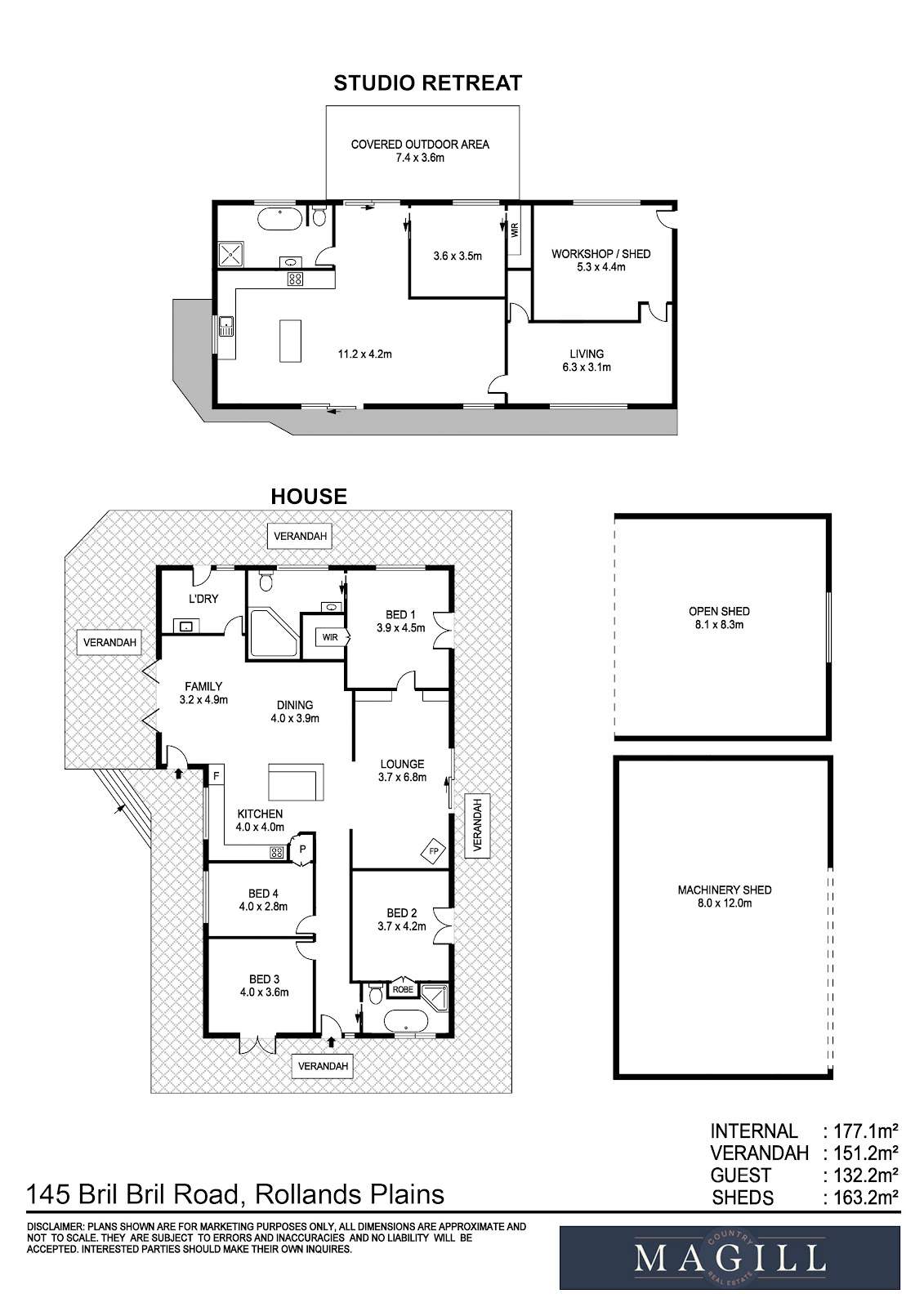 145 Bril Bril Road, Rollands Plains For Sale by Farmbuy.com - floorplan 1