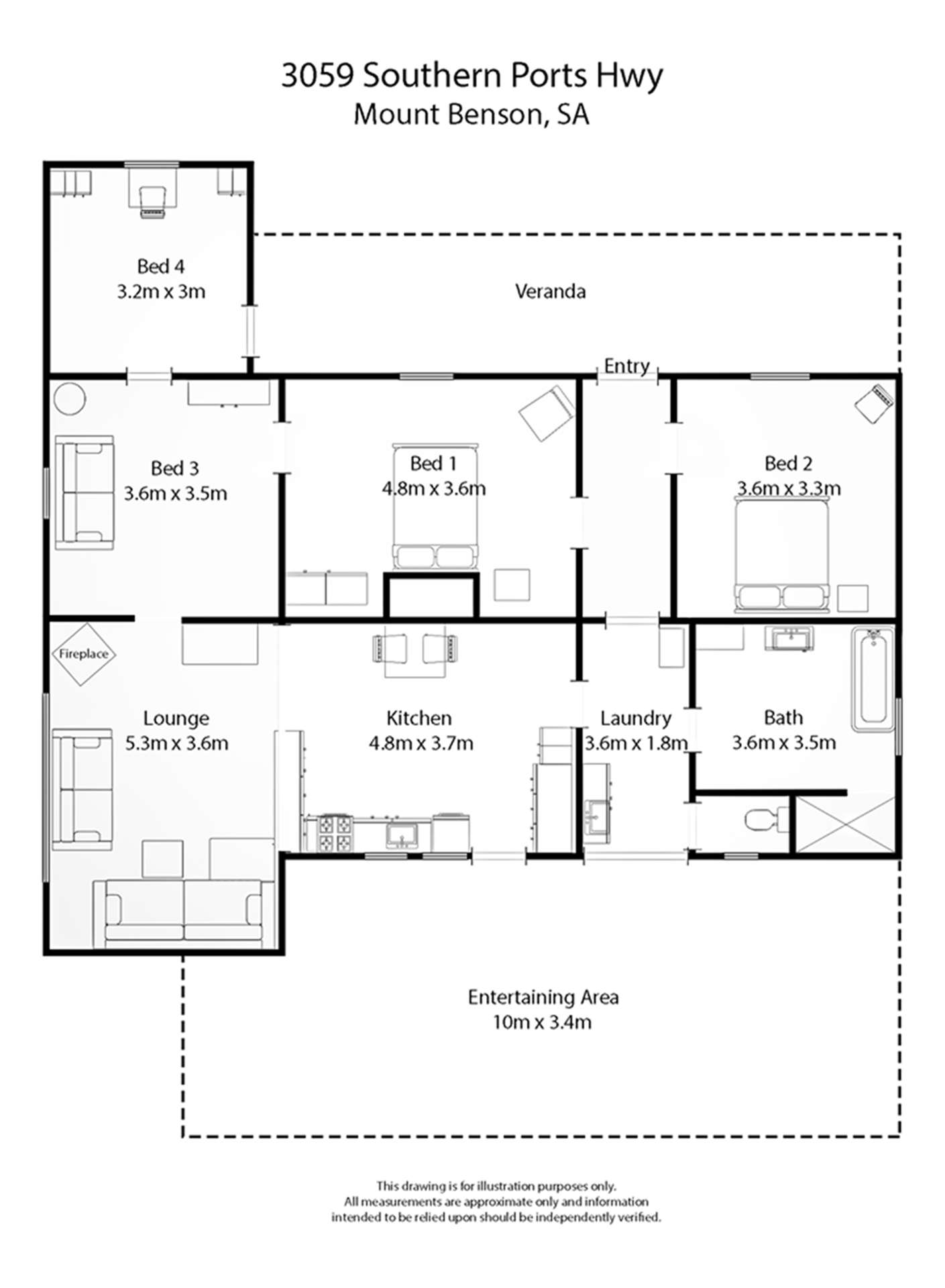 3059 Southern Ports Highway, Robe Auction by Farmbuy.com - floorplan 1