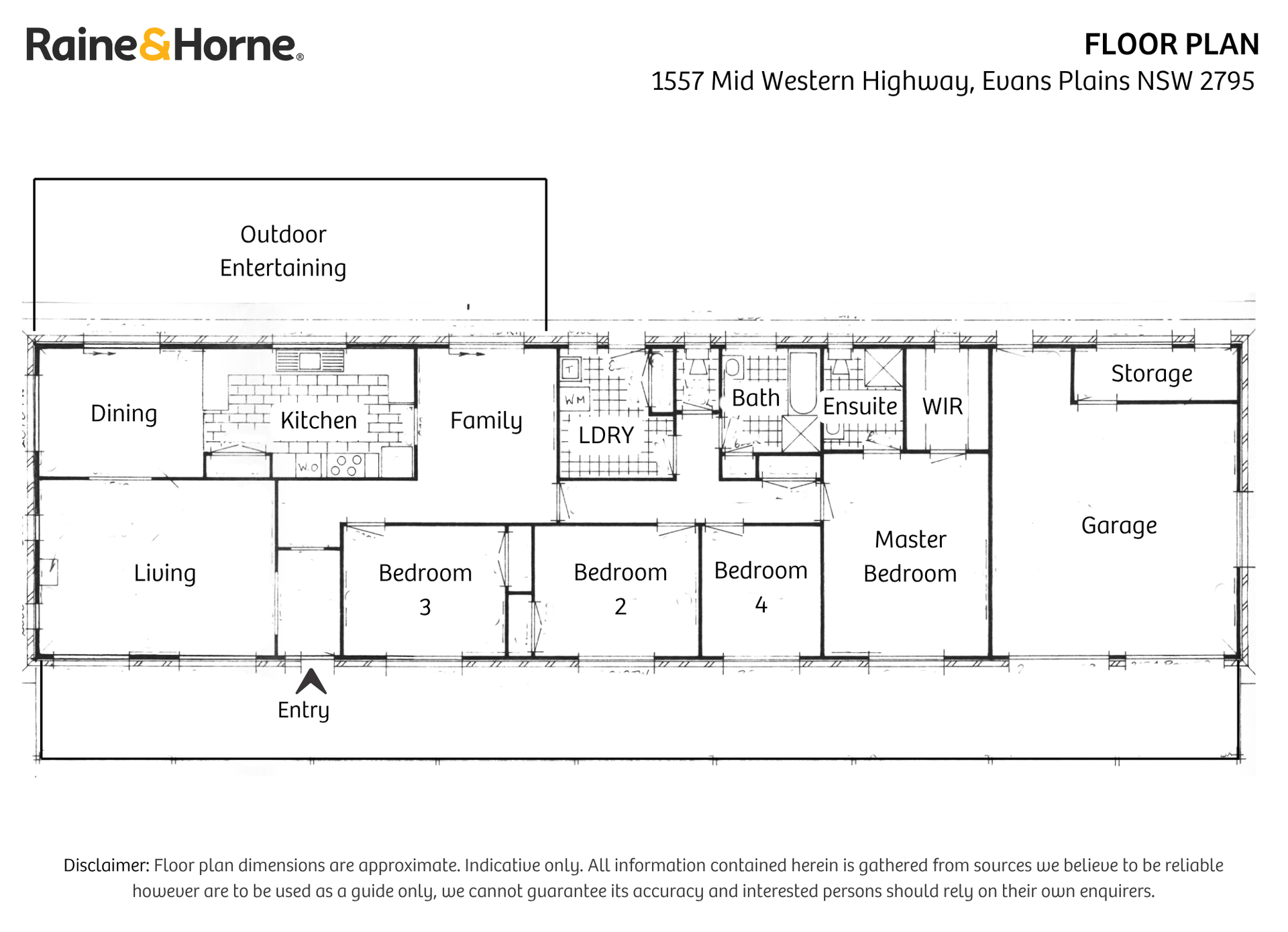 1557 Mid Western Highway, Evans Plains For Sale by Farmbuy.com - floorplan 1