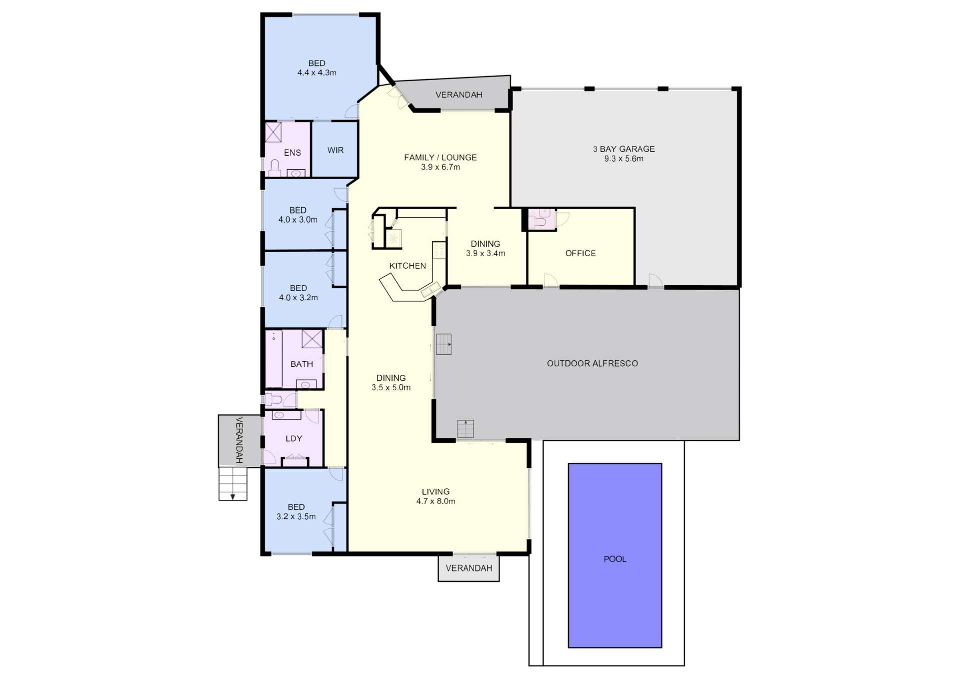 310 Macrae Place, Failford Sold by Farmbuy.com - floorplan 1