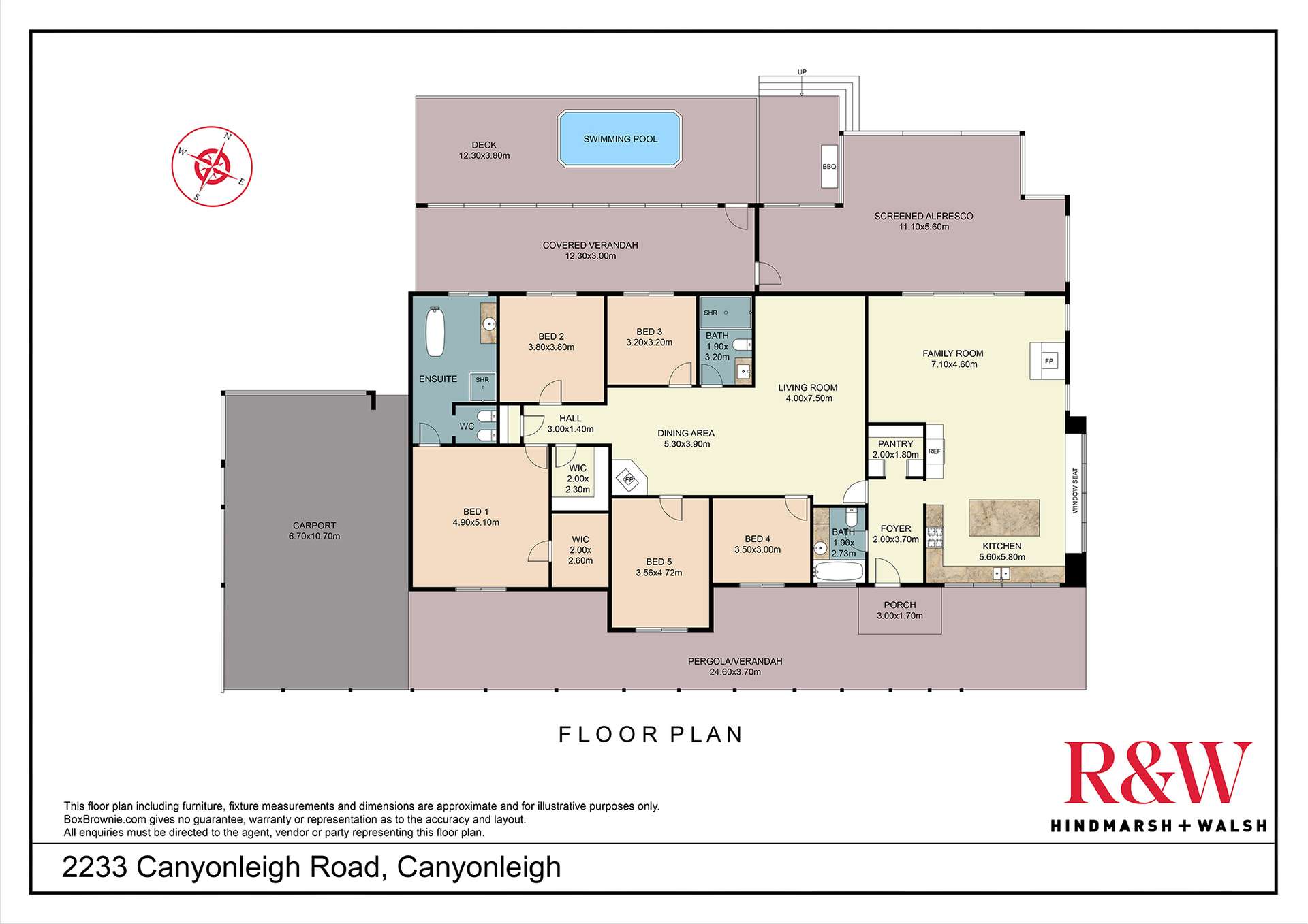 'Winter Hill' 2233 Canyonleigh Road, Canyonleigh For Sale by Farmbuy.com - floorplan 1