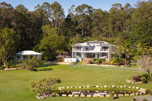 Farm For Sale - QLD - Lake Macdonald - 4563 - A Statement Home in an Extraordinary Setting 