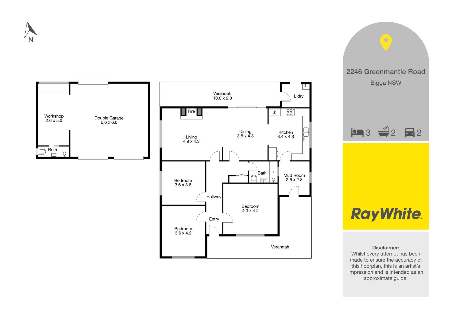 2246 Greenmantle Road, Bigga Auction by Farmbuy.com - floorplan 1