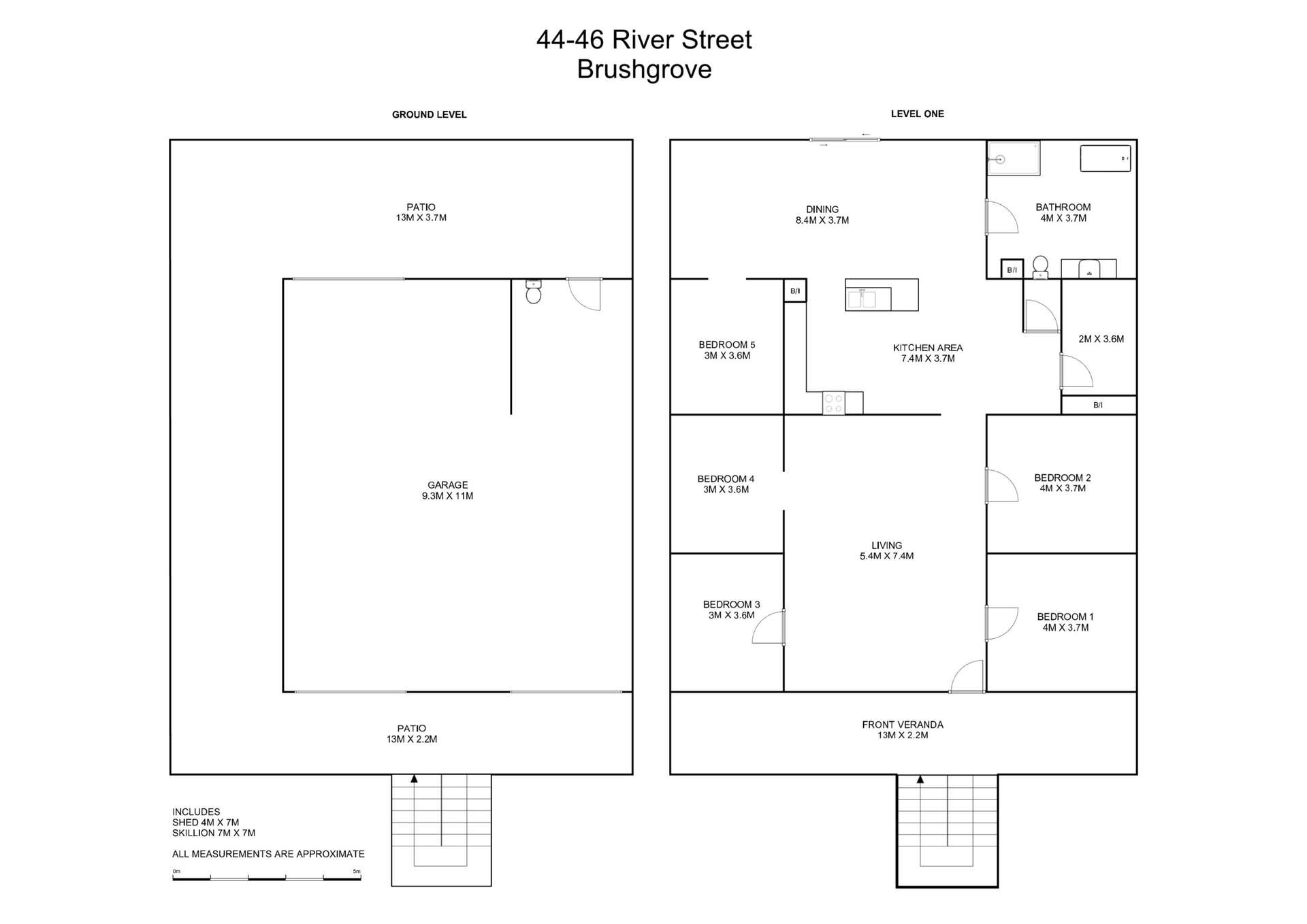 46 River Street, Brushgrove For Sale by Farmbuy.com - floorplan 1