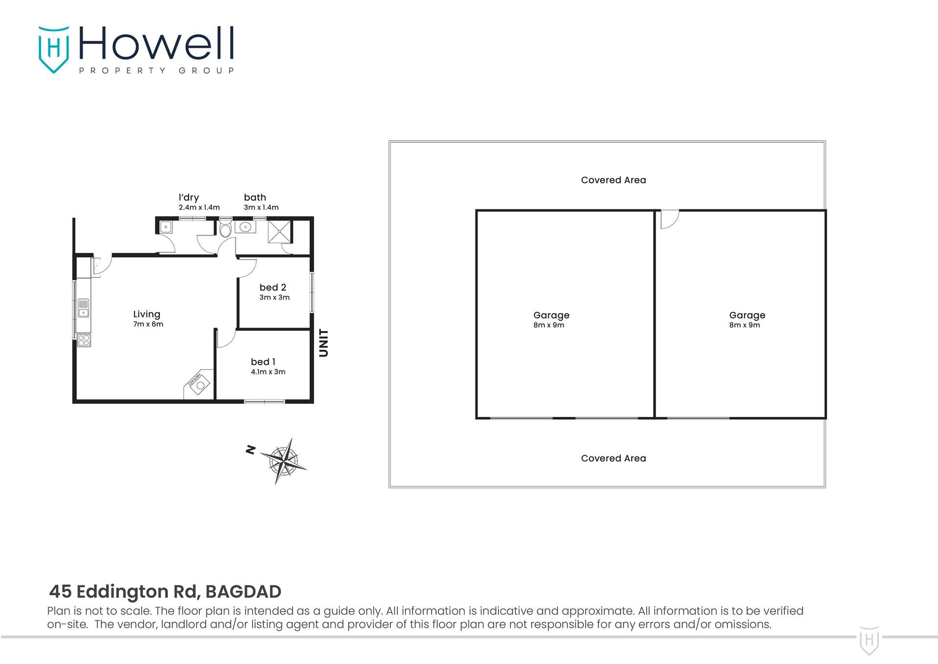 'Glen Avon' 45 Eddington Road, Bagdad For Sale by Farmbuy.com - floorplan 2