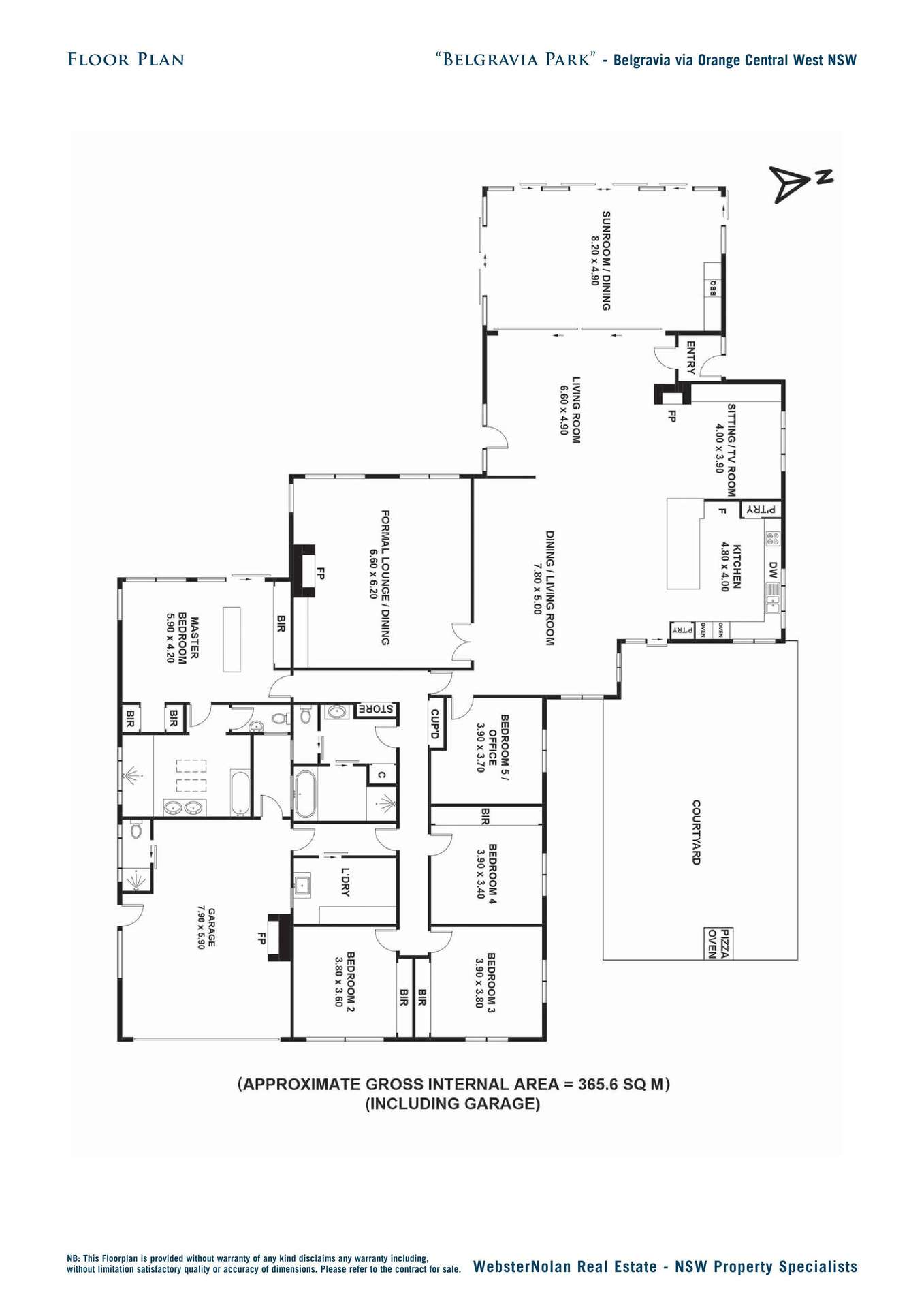 389 Kent Road, Orange Auction by Farmbuy.com - floorplan 1