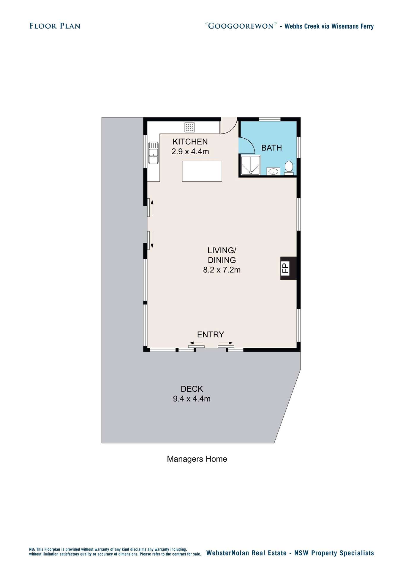 1451 Webbs Creek Road, Wisemans Ferry Auction by Farmbuy.com - floorplan 2