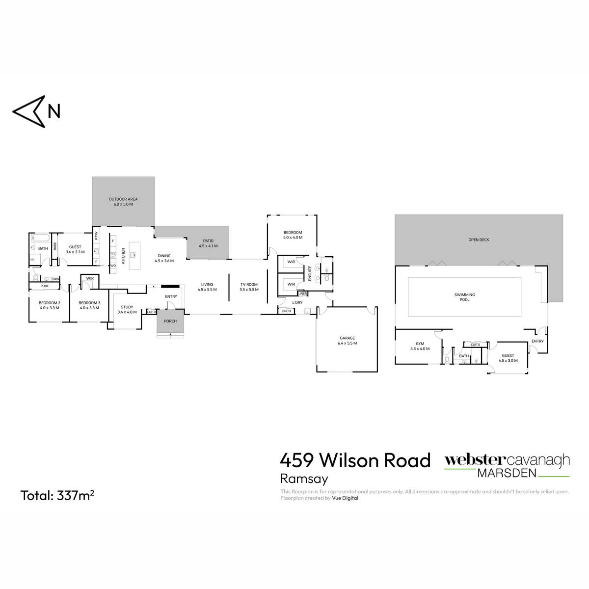 459 Wilson Road, Ramsay For Sale by Farmbuy.com - floorplan 1