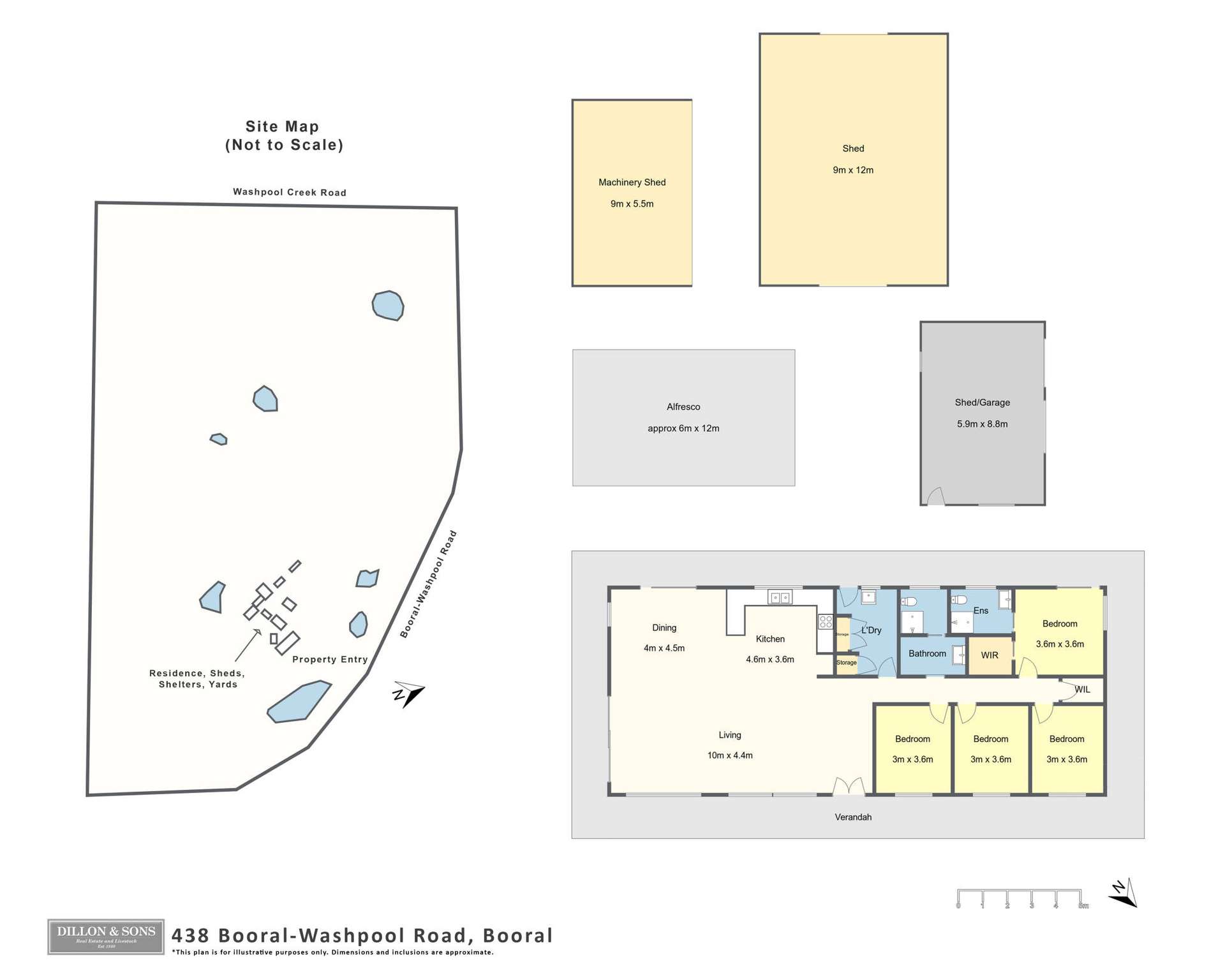 483 Booral-Washpool Road, Booral For Sale by Farmbuy.com - floorplan 1