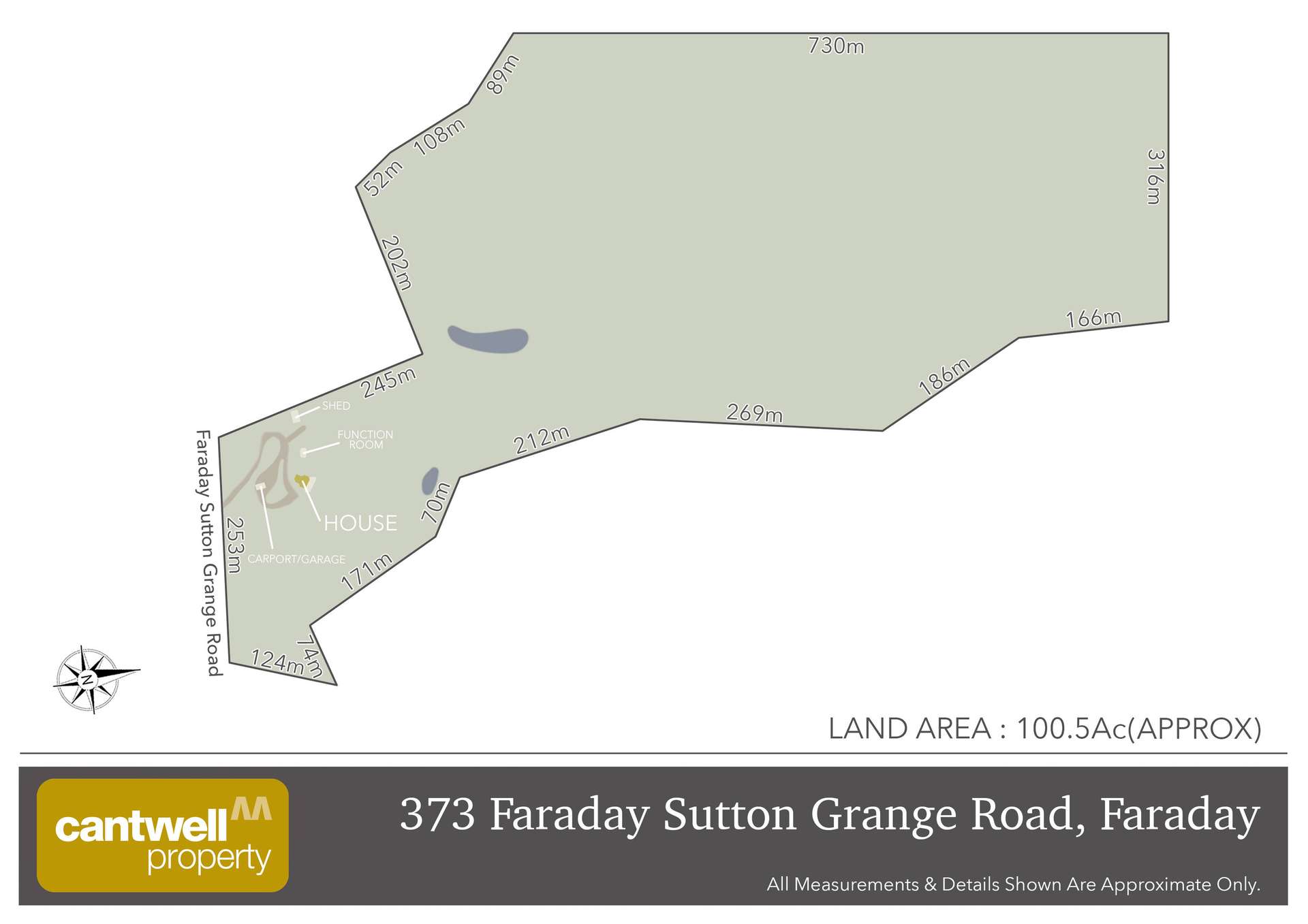 373 Faraday-Sutton Grange Road, Sutton Grange For Sale by Farmbuy.com - floorplan 2