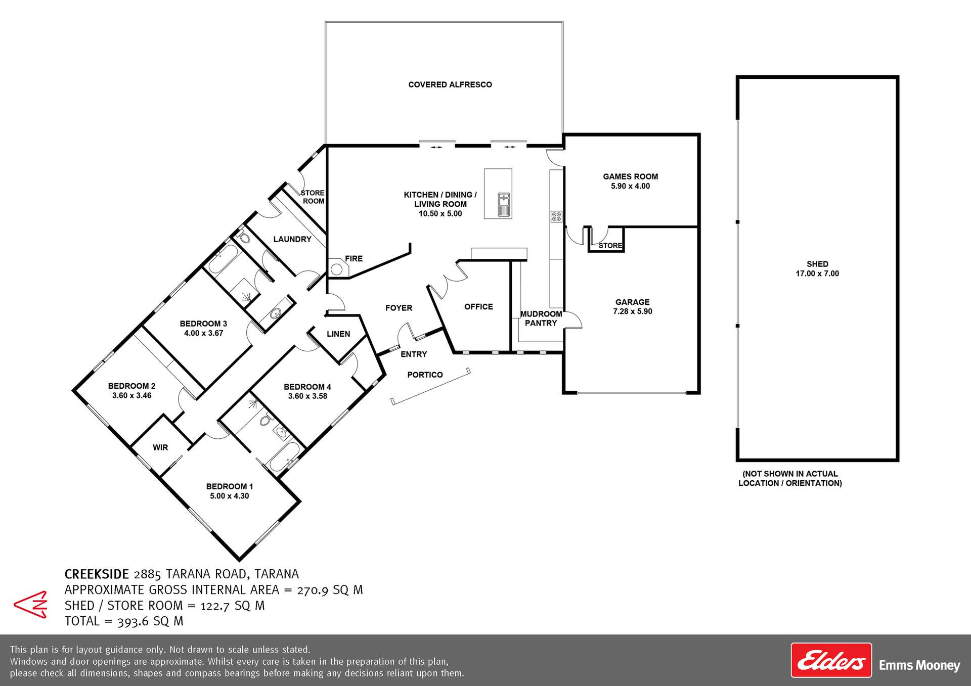 2885 Tarana Road, Tarana Auction by Farmbuy.com - floorplan 1