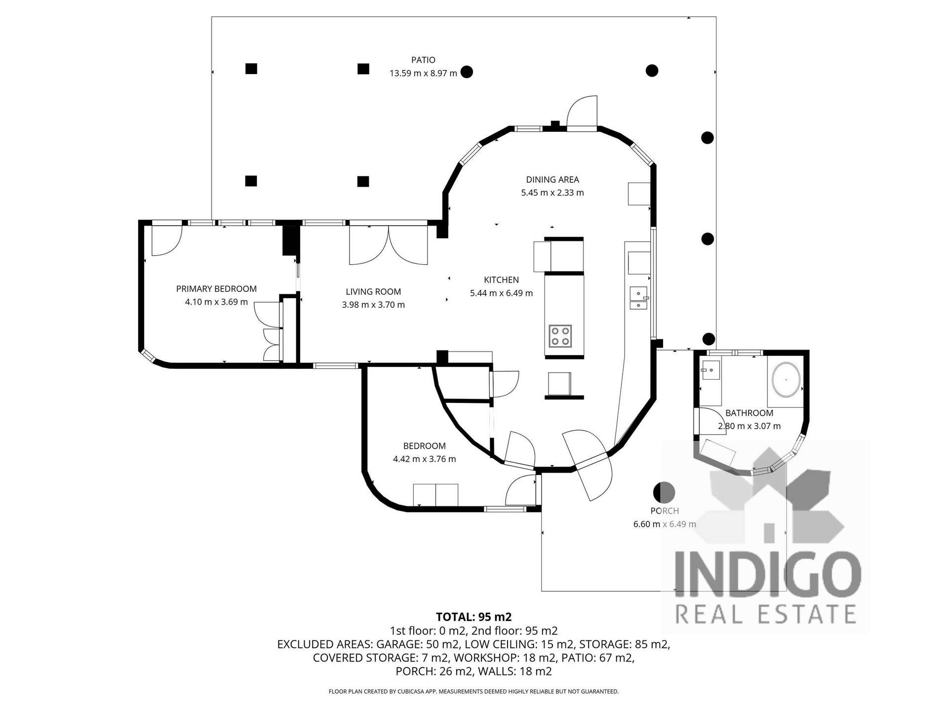 1477 Woolshed Road, Beechworth Sold by Farmbuy.com - floorplan 1