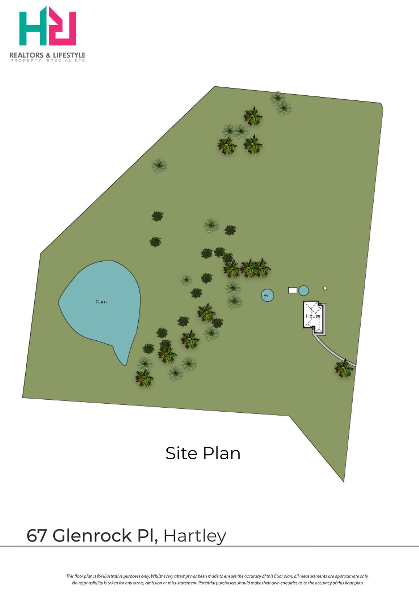 67 Glenrock Place, Hartley For Sale by Farmbuy.com - floorplan 2